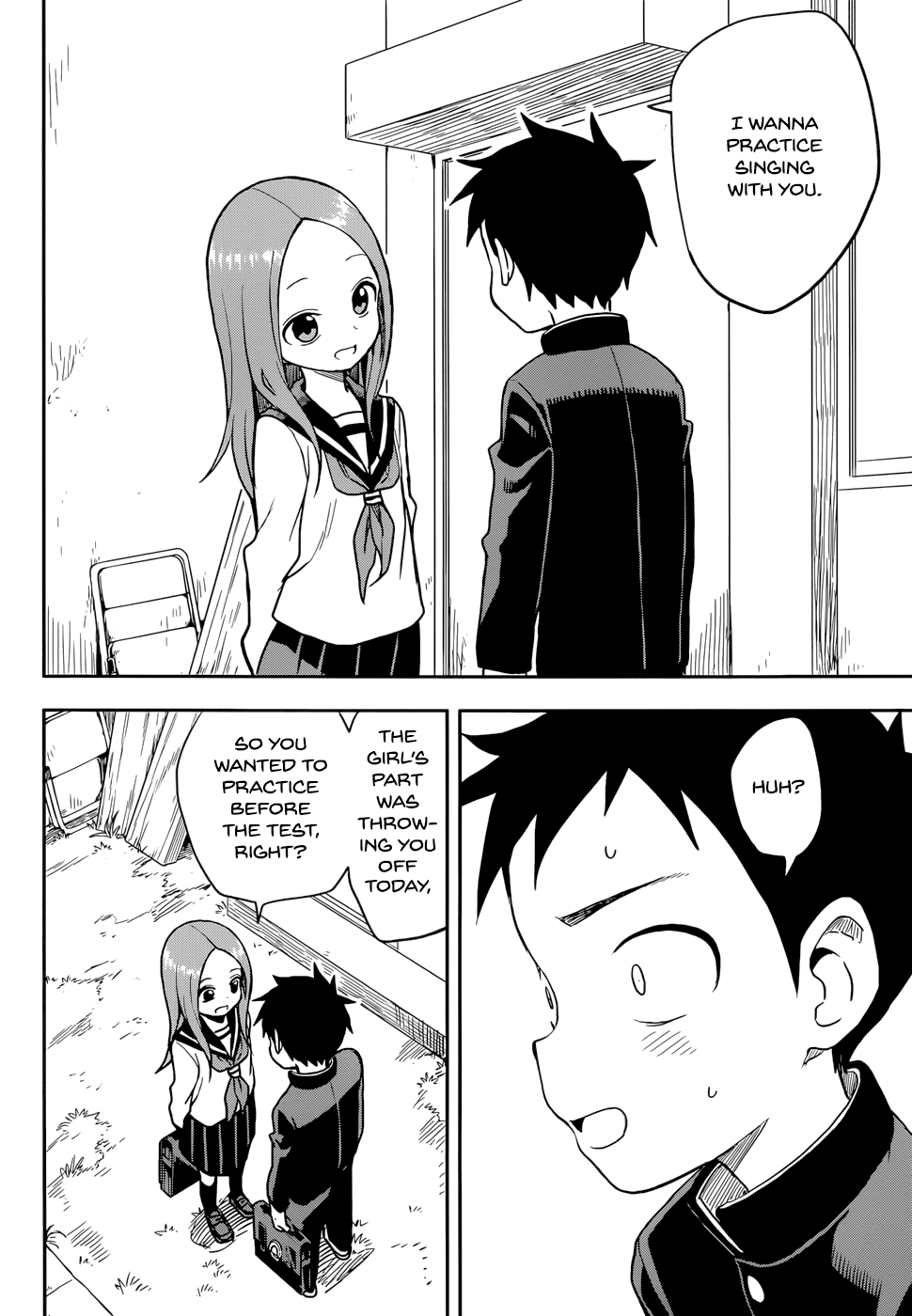 Karakai Jouzu no Takagi-san Chapter 129 page 16 - Chapter 129: Behind the School