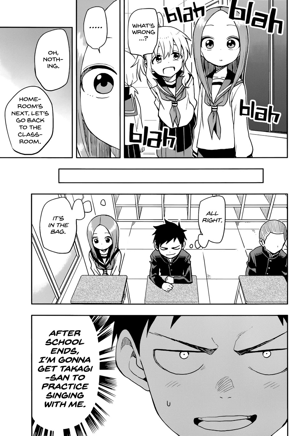 Karakai Jouzu no Takagi-san Chapter 129 page 7 - Chapter 129: Behind the School