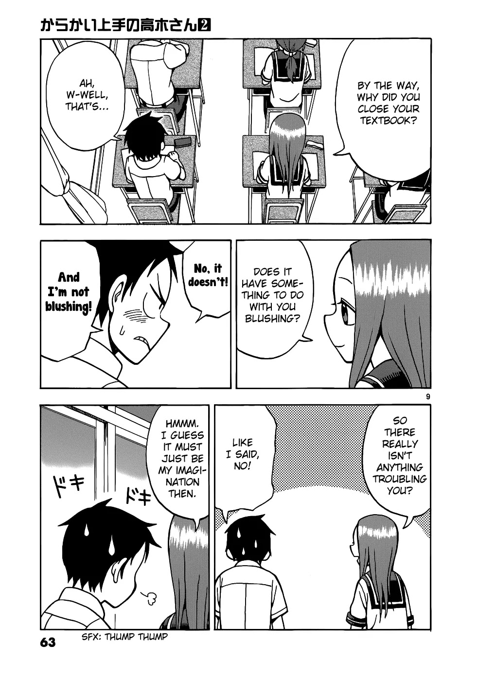 Karakai Jouzu no Takagi-san Chapter 13 page 10 - Chapter 13: Letter