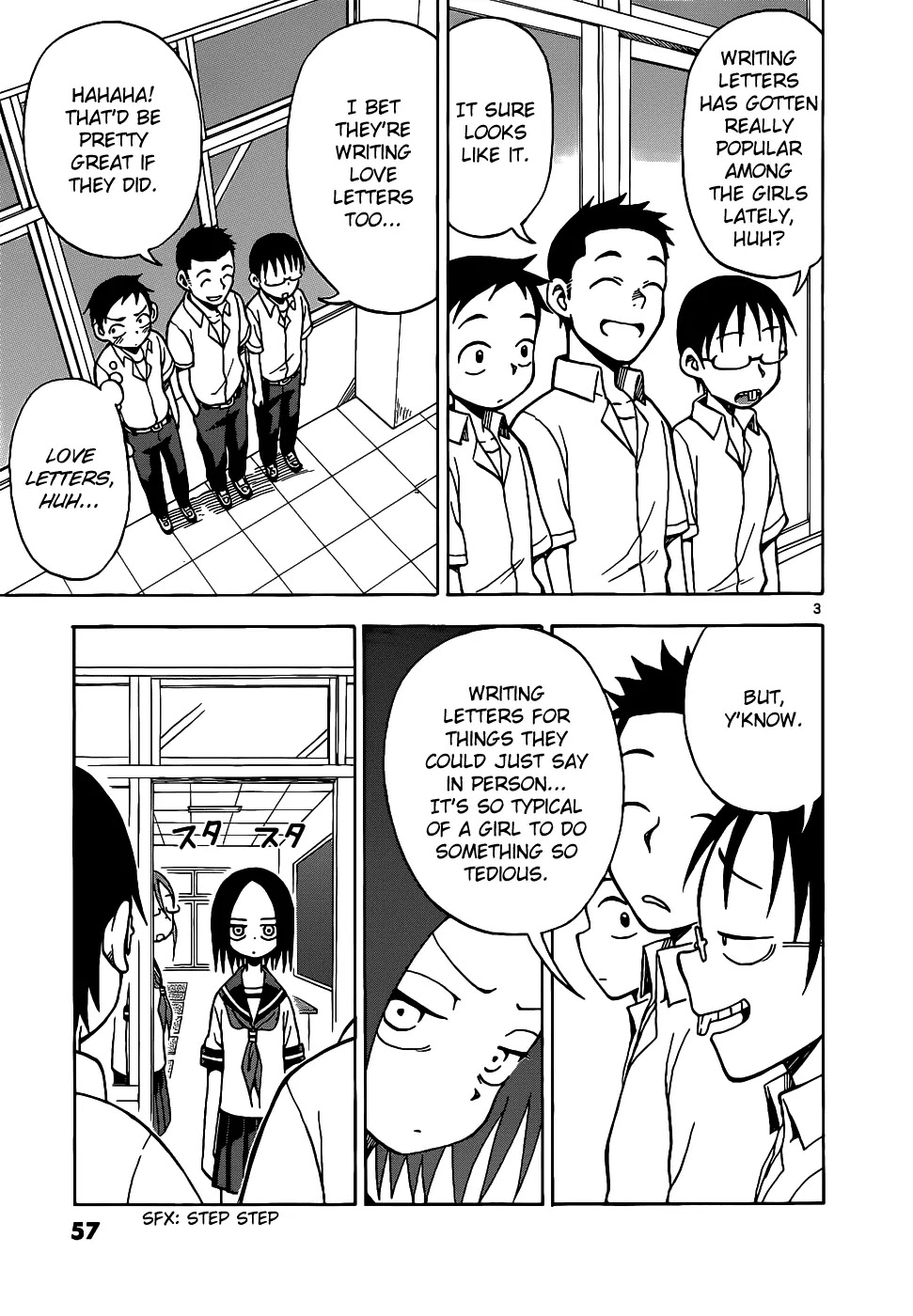 Karakai Jouzu no Takagi-san Chapter 13 page 4 - Chapter 13: Letter