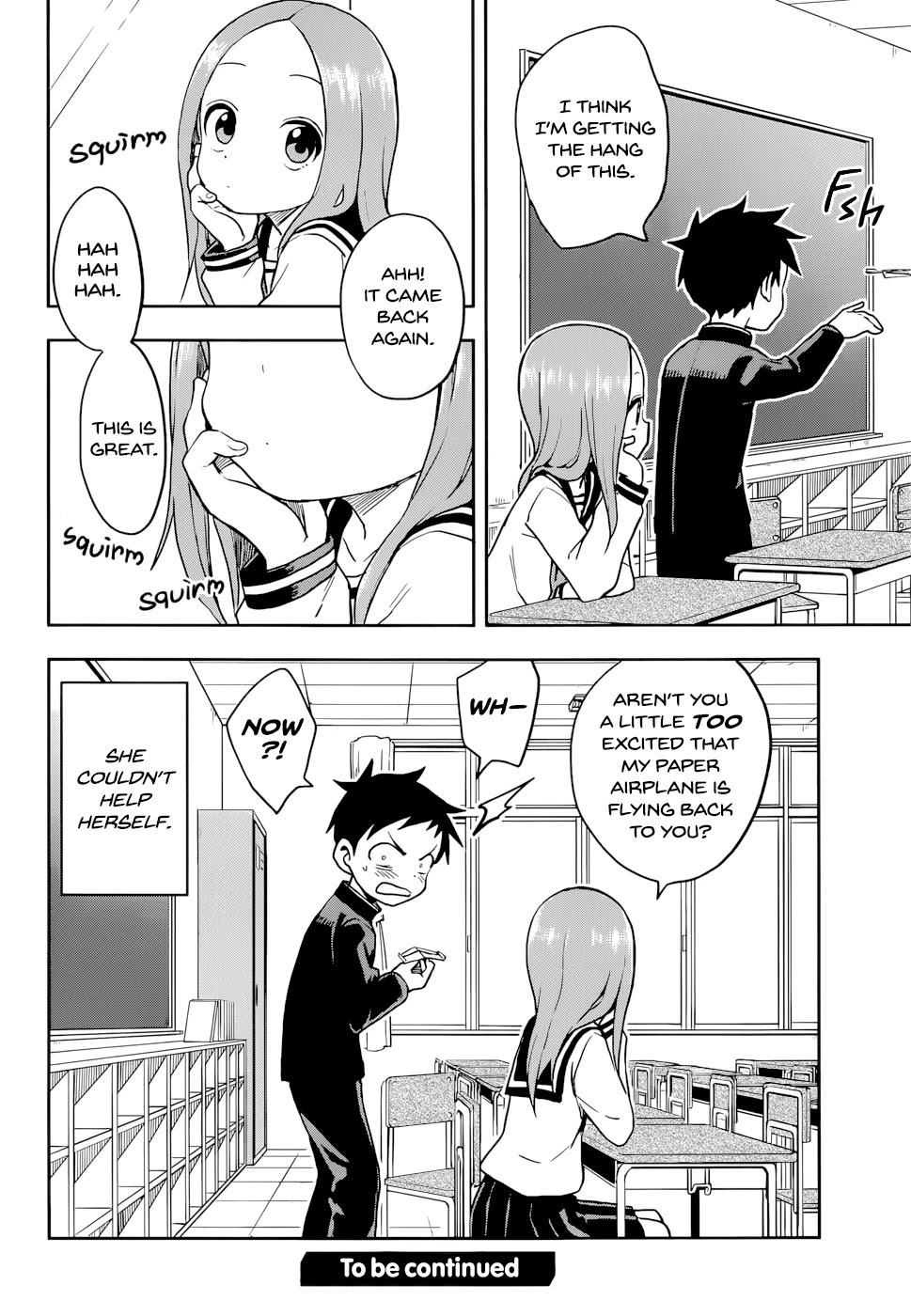 Karakai Jouzu no Takagi-san Chapter 130 page 16 - Chapter 130: Paper Airplane