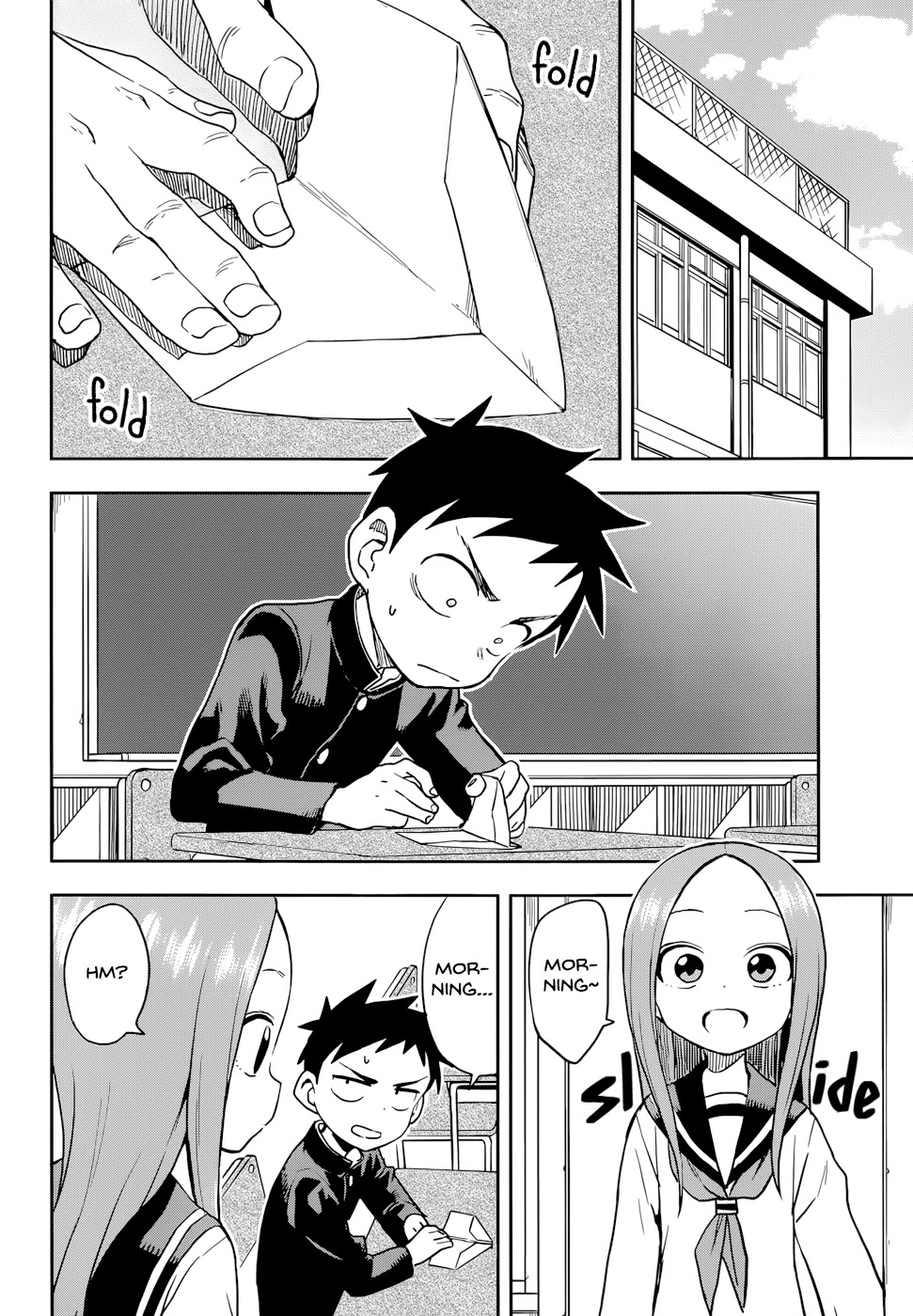 Karakai Jouzu no Takagi-san Chapter 130 page 2 - Chapter 130: Paper Airplane