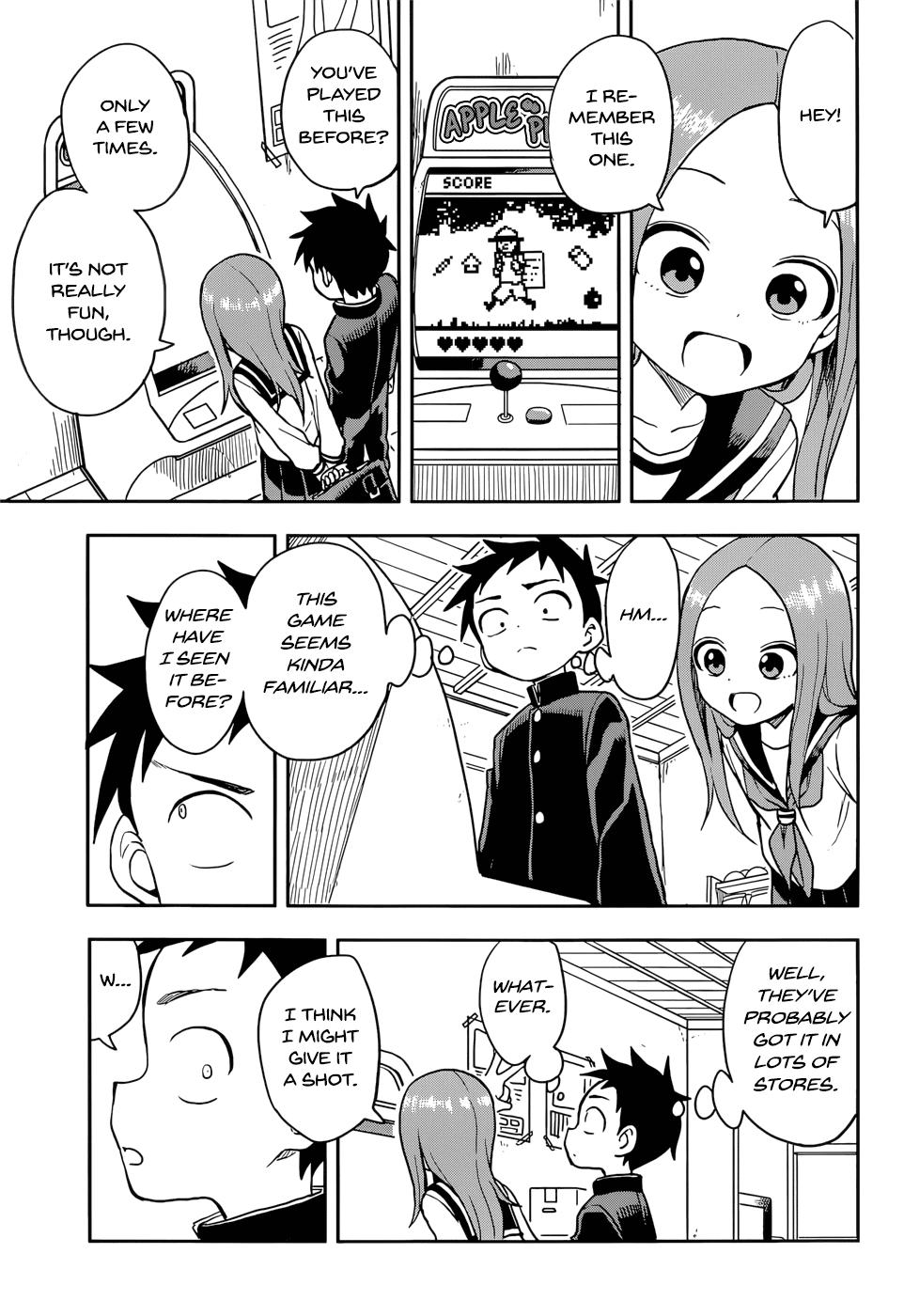 Karakai Jouzu no Takagi-san Chapter 131 page 12 - Chapter 131: High Score