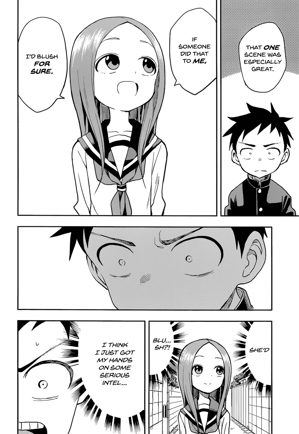 Karakai Jouzu no Takagi-san Chapter 132 page 4 - Chapter 132: Anime Scenes
