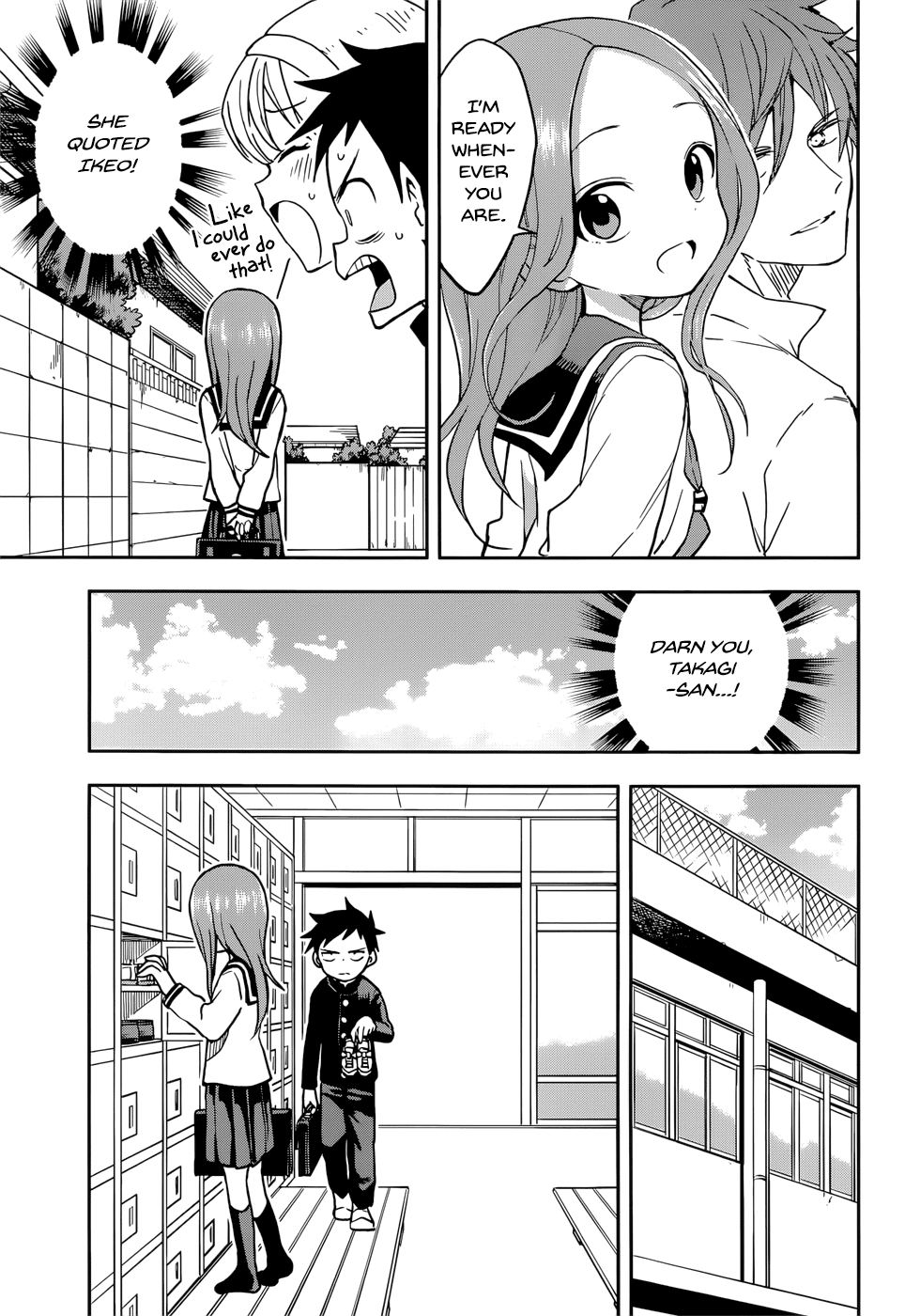 Karakai Jouzu no Takagi-san Chapter 132 page 7 - Chapter 132: Anime Scenes