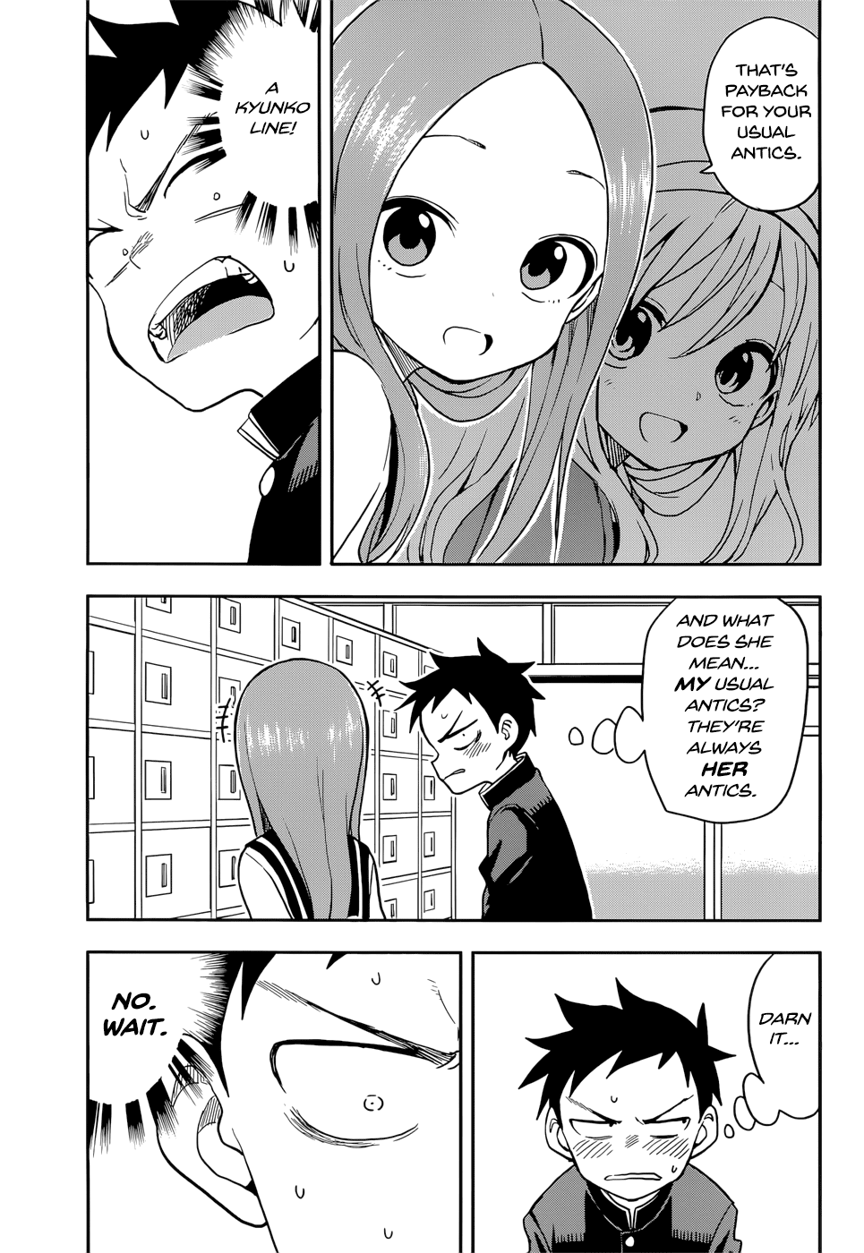 Karakai Jouzu no Takagi-san Chapter 132 page 9 - Chapter 132: Anime Scenes