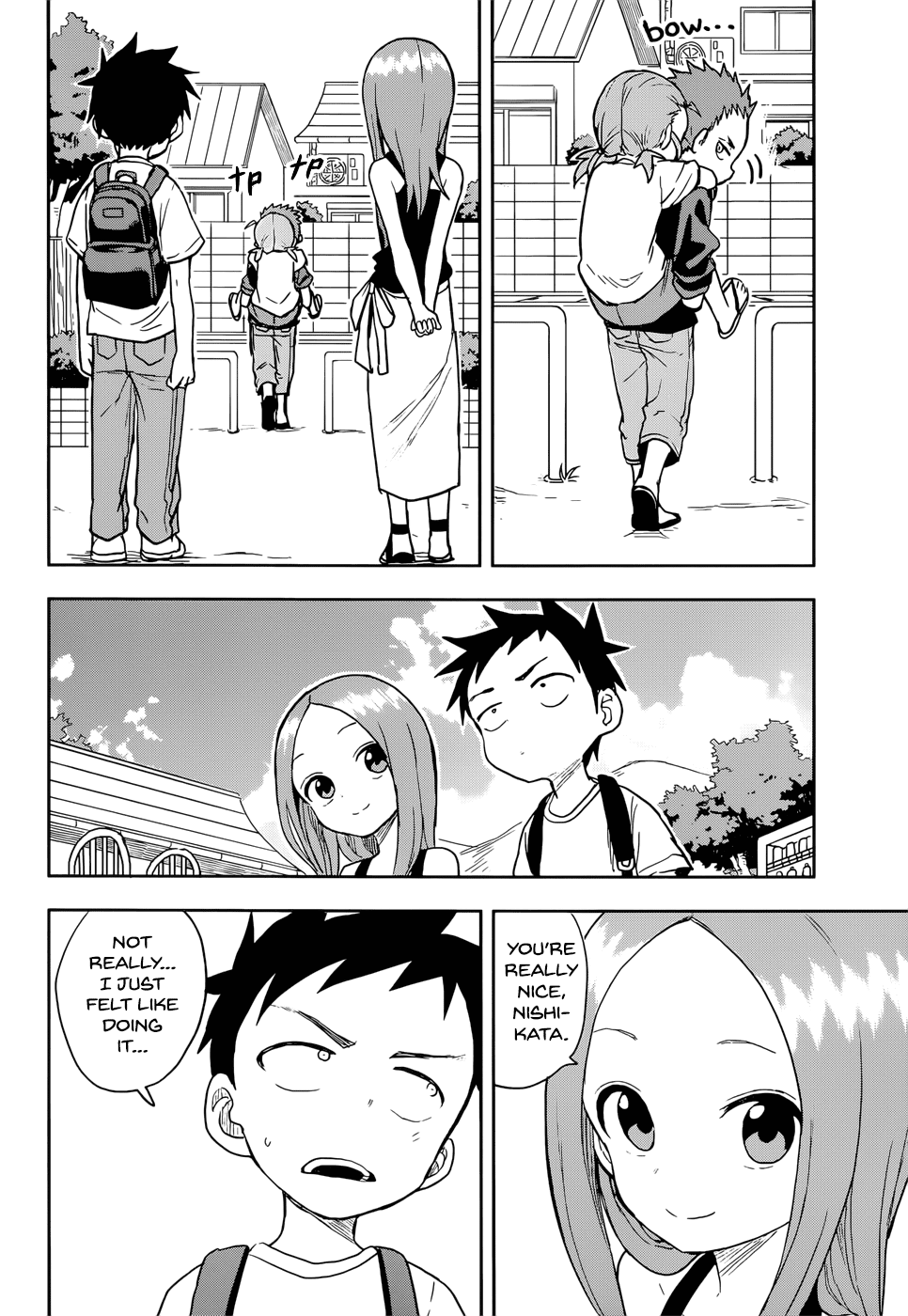 Karakai Jouzu no Takagi-san Chapter 133 page 10 - Chapter 133: Kindness