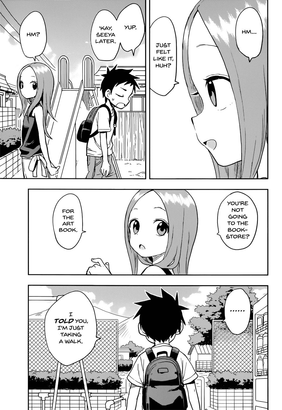 Karakai Jouzu no Takagi-san Chapter 133 page 11 - Chapter 133: Kindness