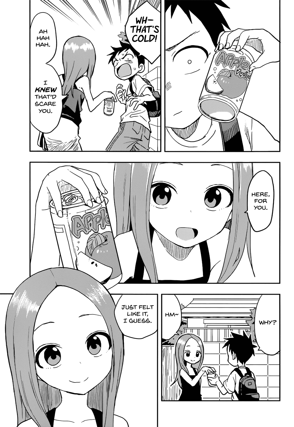 Karakai Jouzu no Takagi-san Chapter 133 page 13 - Chapter 133: Kindness