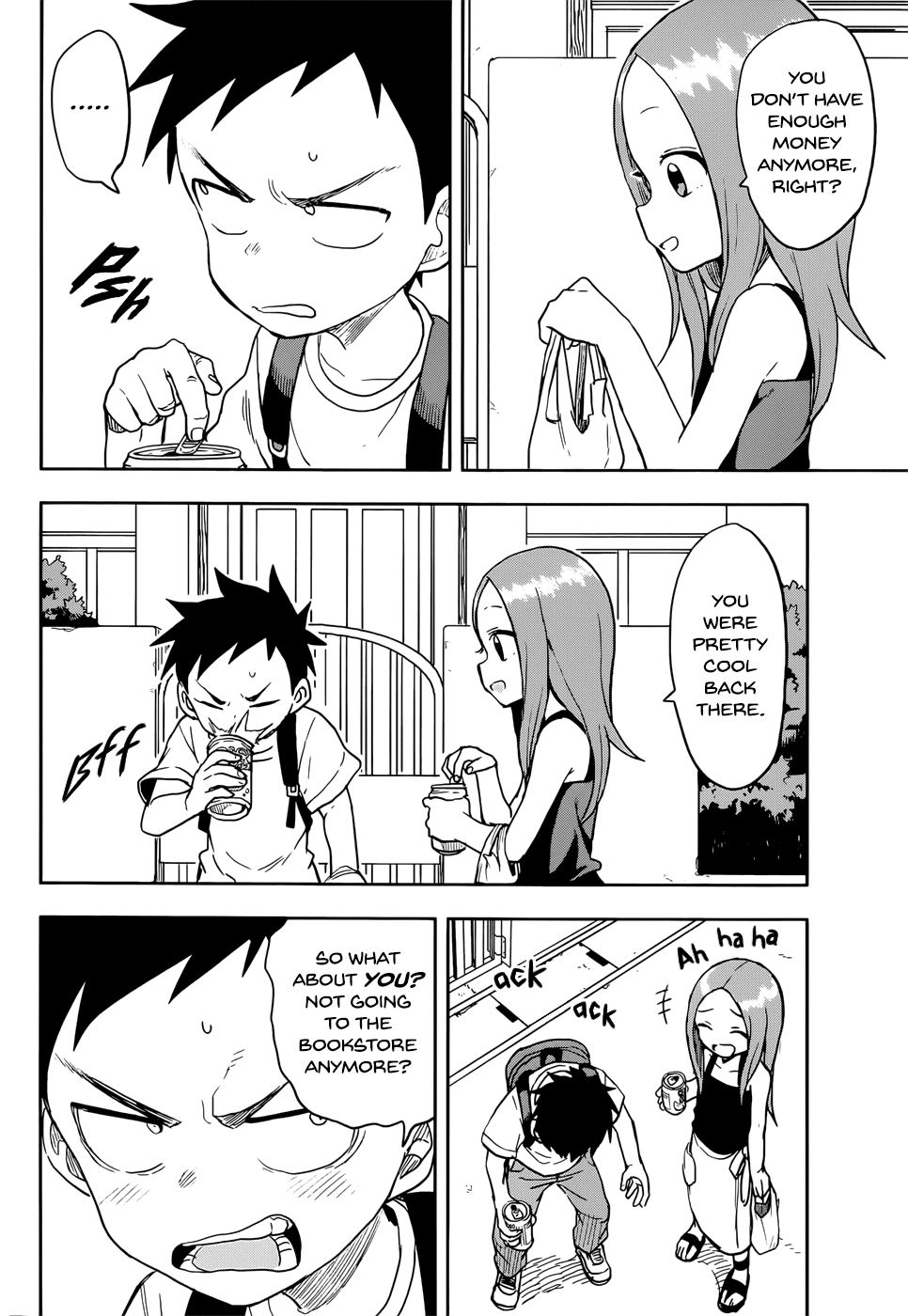 Karakai Jouzu no Takagi-san Chapter 133 page 14 - Chapter 133: Kindness