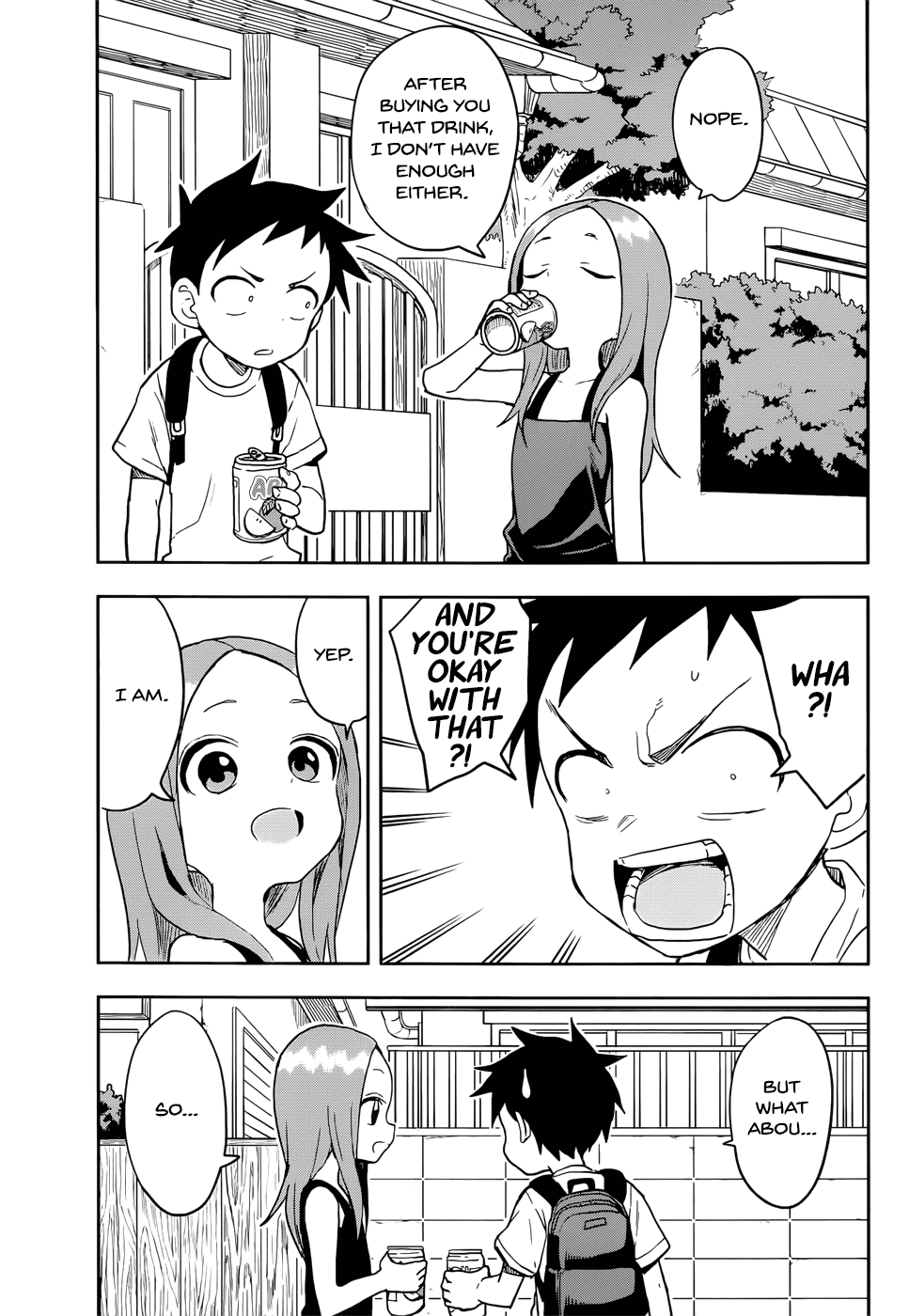 Karakai Jouzu no Takagi-san Chapter 133 page 15 - Chapter 133: Kindness