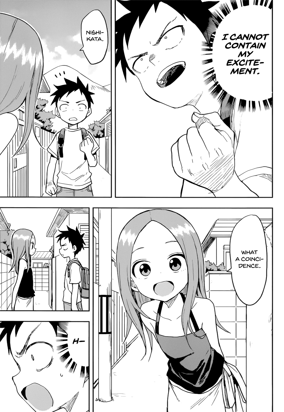 Karakai Jouzu no Takagi-san Chapter 133 page 3 - Chapter 133: Kindness