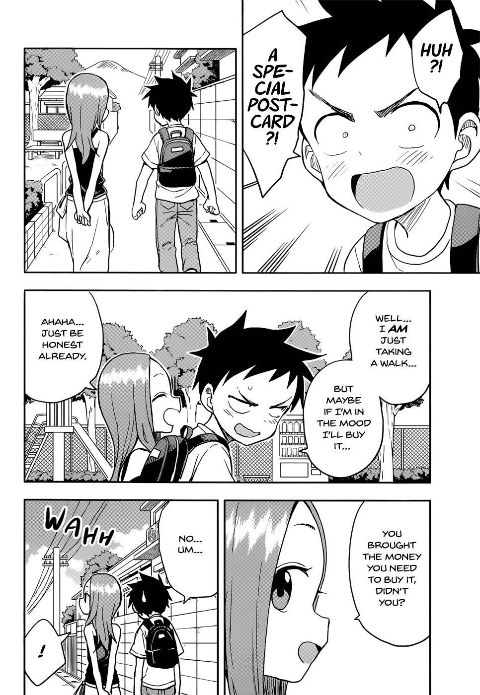 Karakai Jouzu no Takagi-san Chapter 133 page 6 - Chapter 133: Kindness