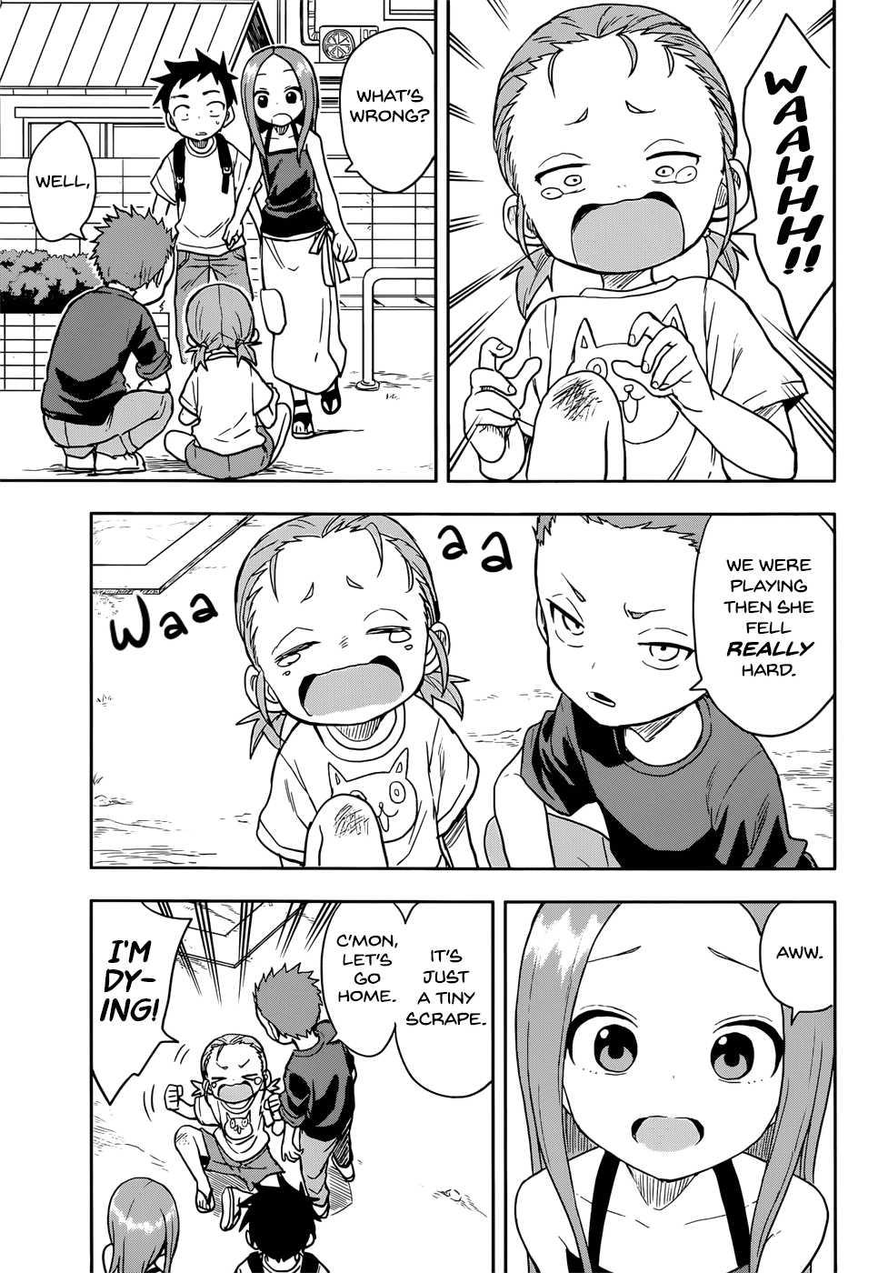 Karakai Jouzu no Takagi-san Chapter 133 page 7 - Chapter 133: Kindness