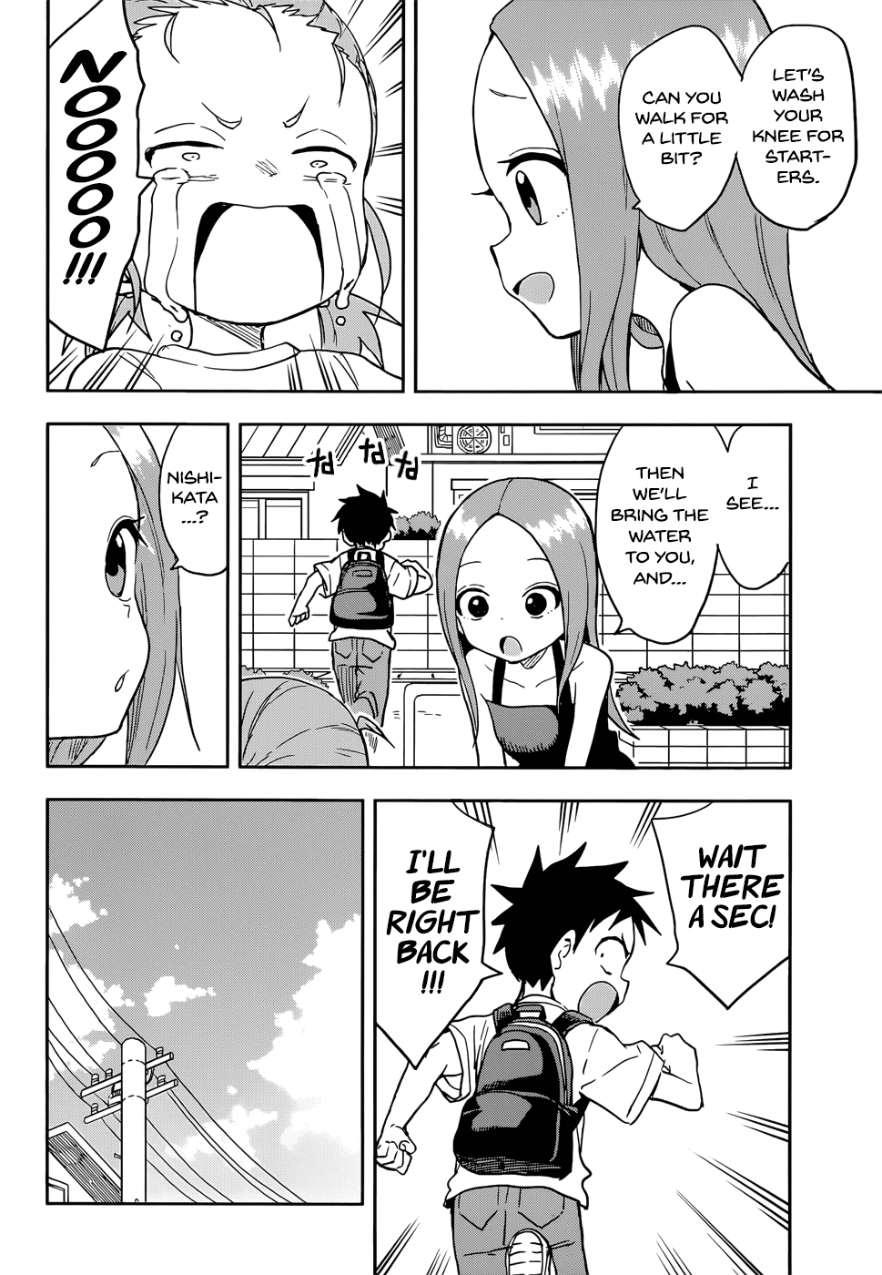 Karakai Jouzu no Takagi-san Chapter 133 page 8 - Chapter 133: Kindness