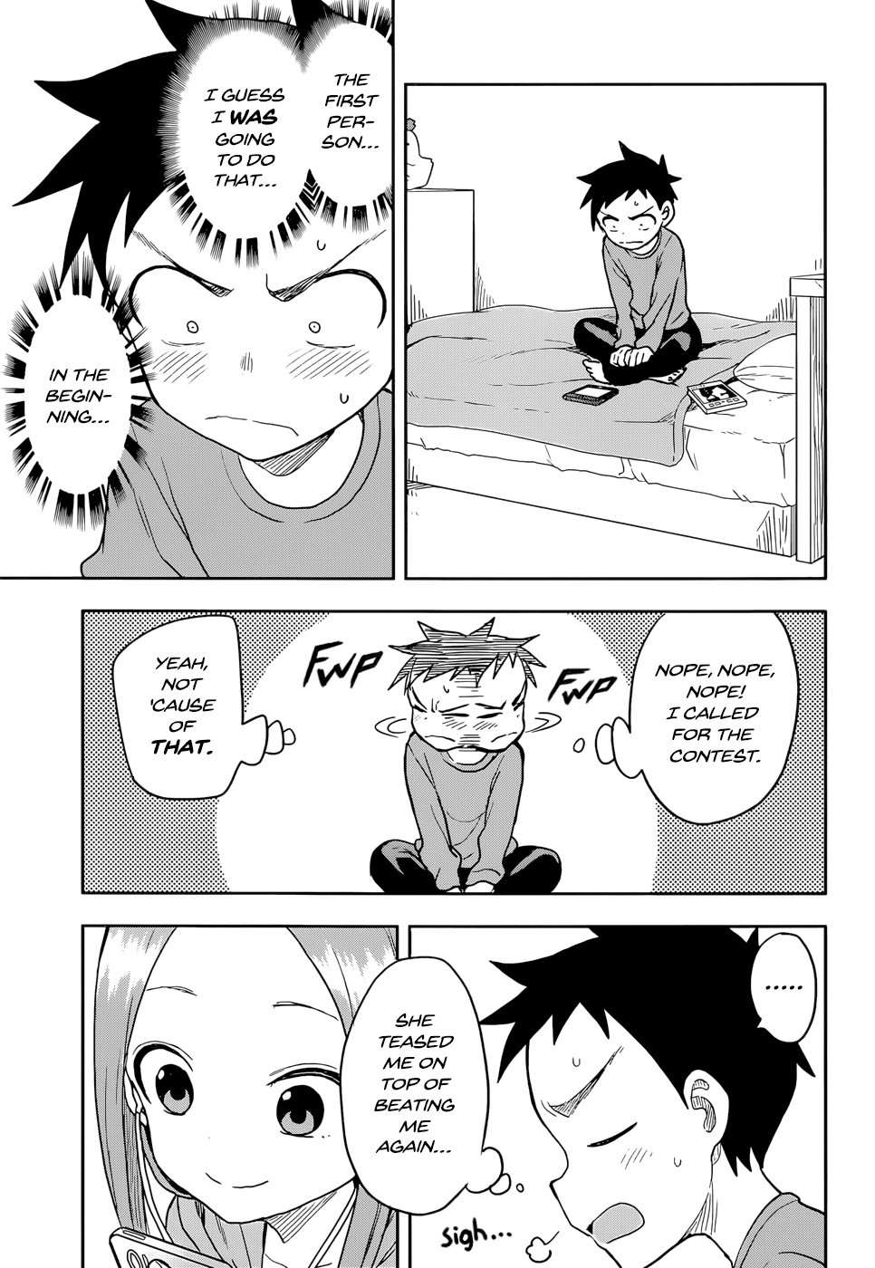 Karakai Jouzu no Takagi-san Chapter 134 page 15 - Chapter 134: Marriage