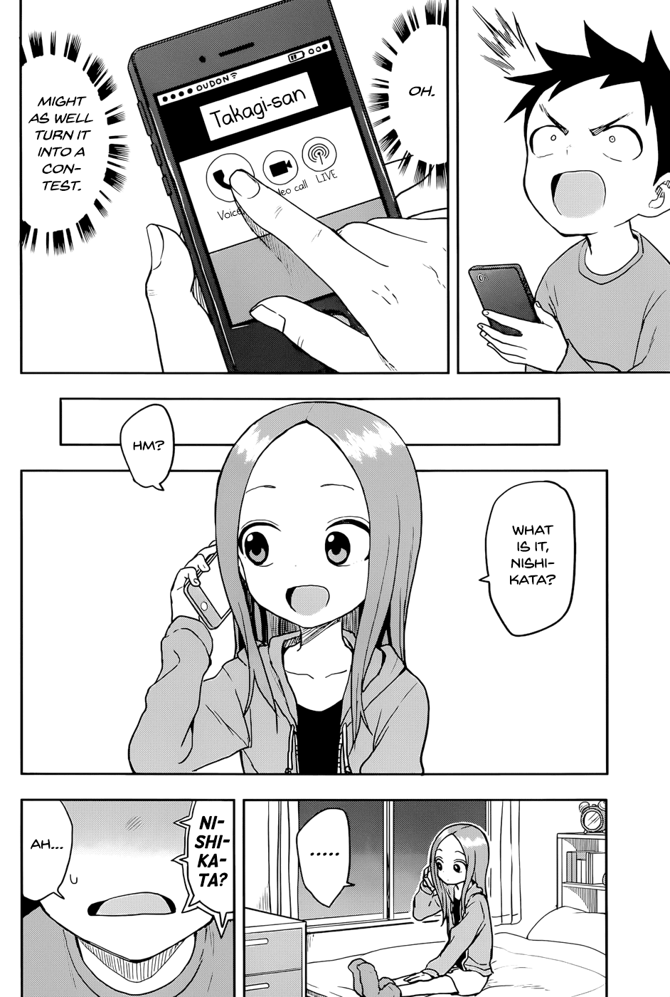 Karakai Jouzu no Takagi-san Chapter 134 page 4 - Chapter 134: Marriage