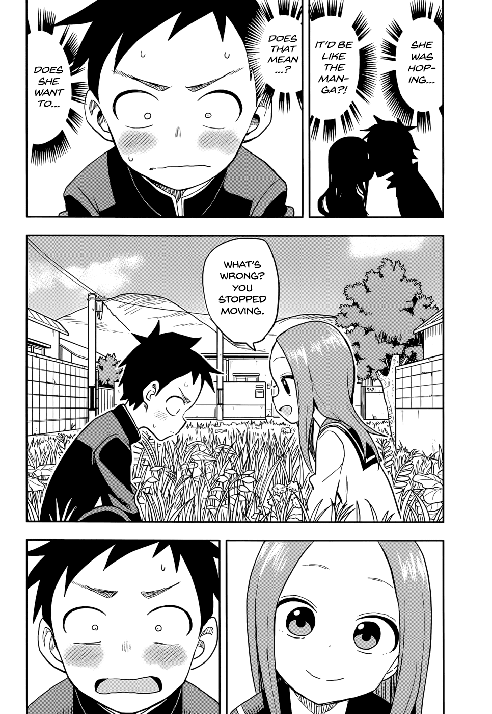 Karakai Jouzu no Takagi-san Chapter 135 page 10 - Chapter 135: Dropped Something