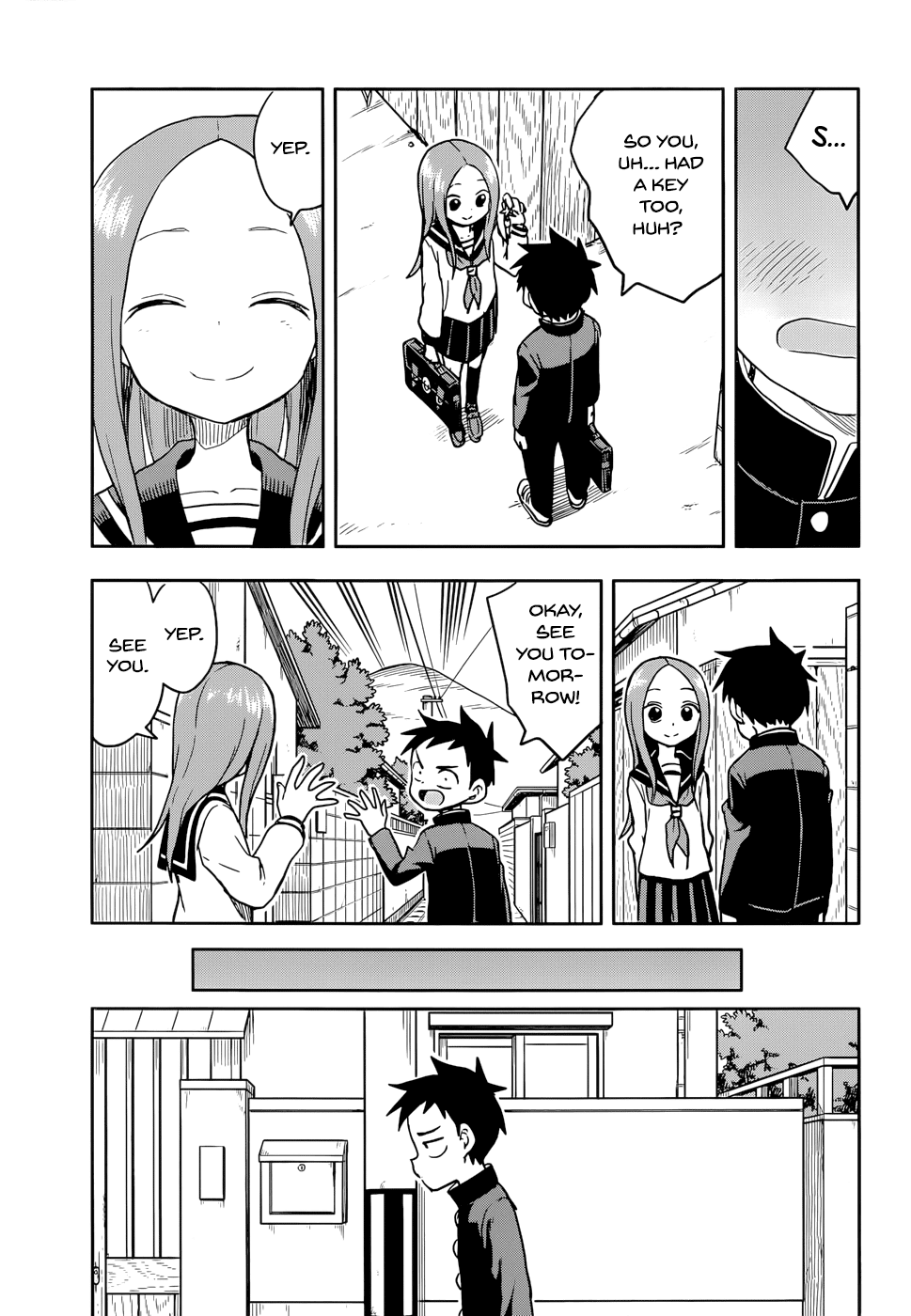 Karakai Jouzu no Takagi-san Chapter 135 page 15 - Chapter 135: Dropped Something