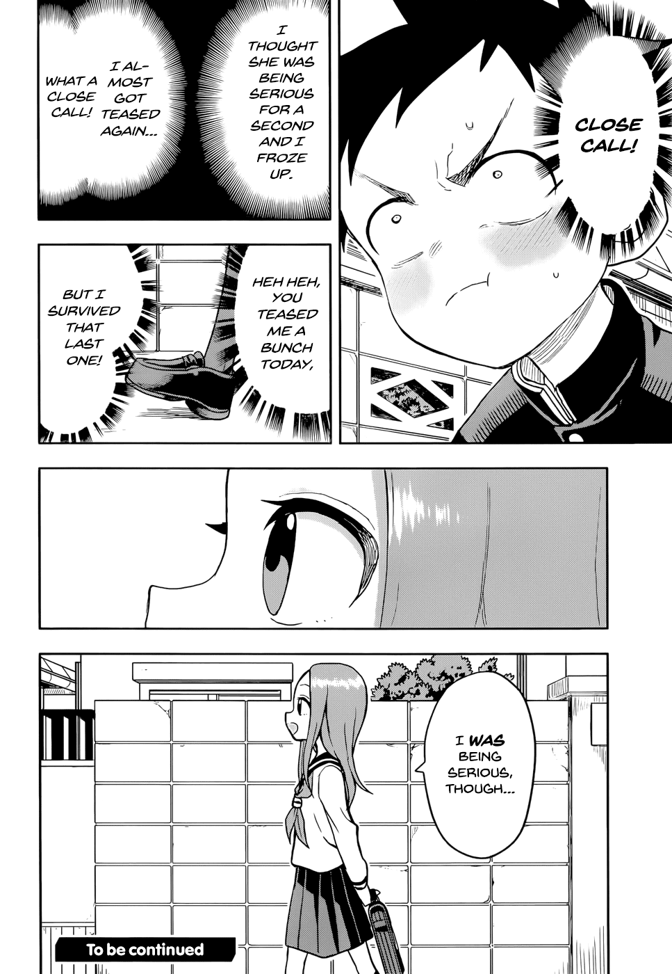 Karakai Jouzu no Takagi-san Chapter 135 page 16 - Chapter 135: Dropped Something