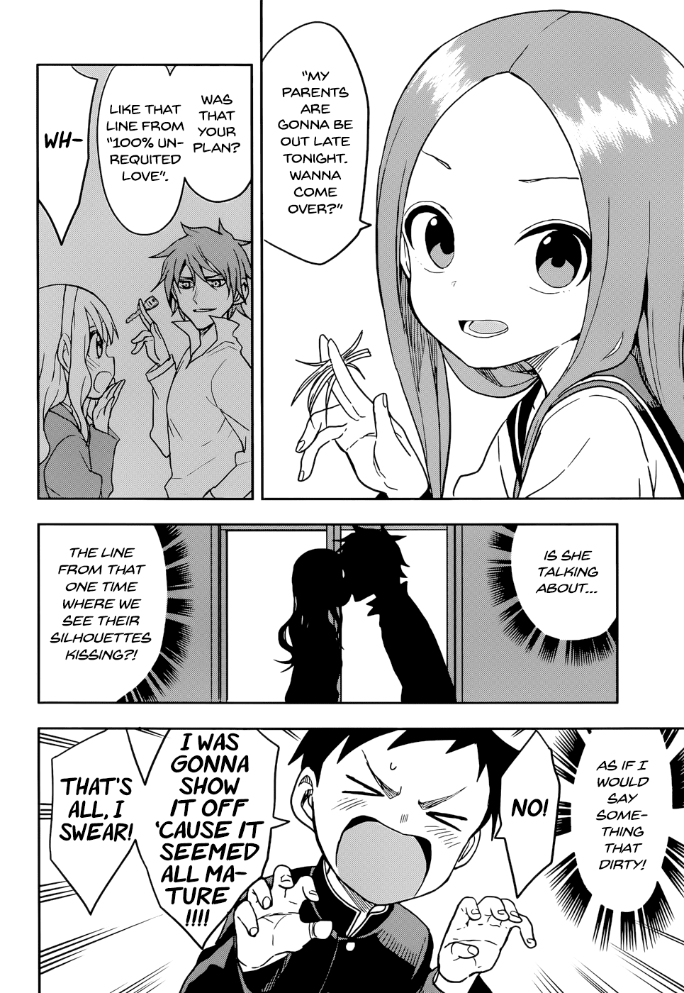 Karakai Jouzu no Takagi-san Chapter 135 page 8 - Chapter 135: Dropped Something