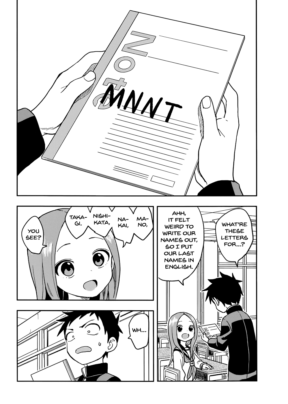 Karakai Jouzu no Takagi-san Chapter 136 page 13 - Chapter 136: Exchange Diary