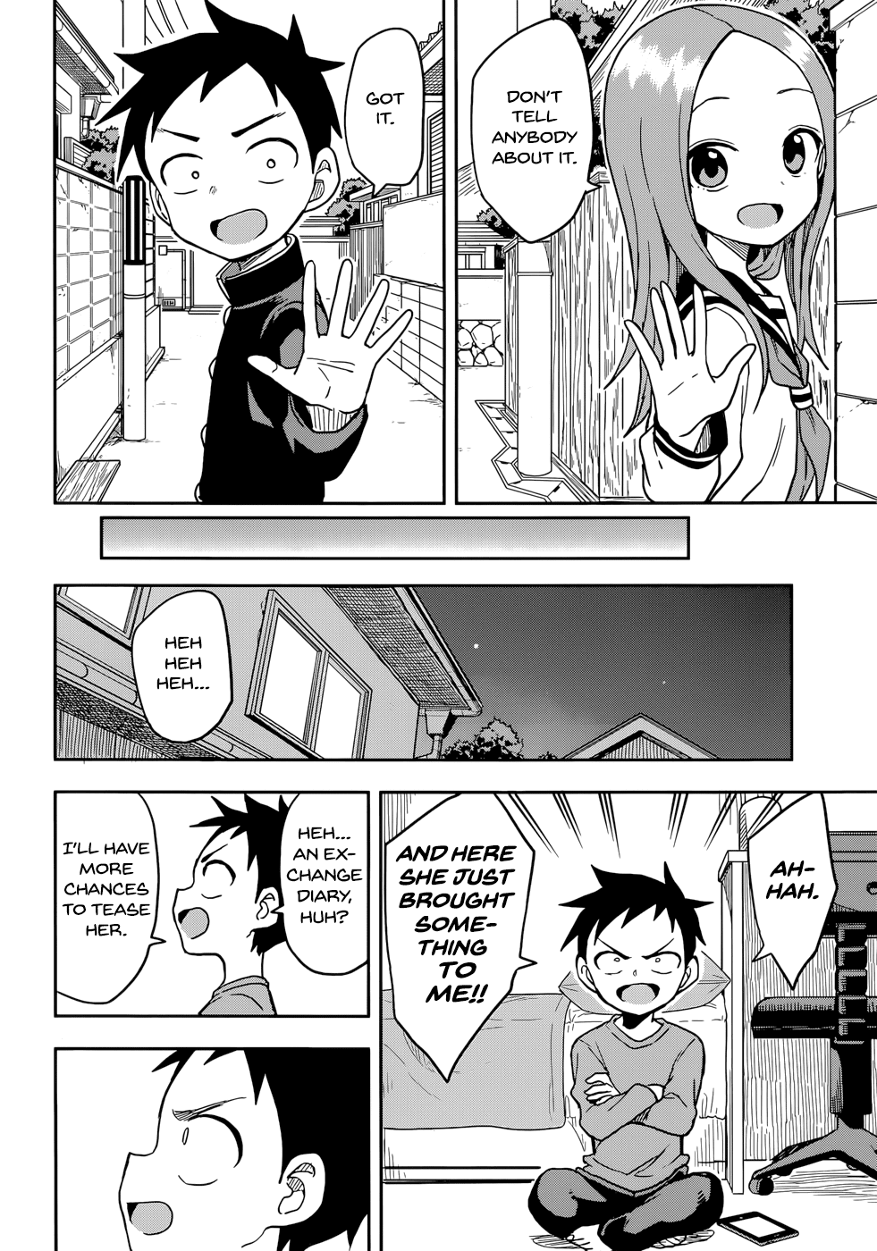 Karakai Jouzu no Takagi-san Chapter 136 page 5 - Chapter 136: Exchange Diary