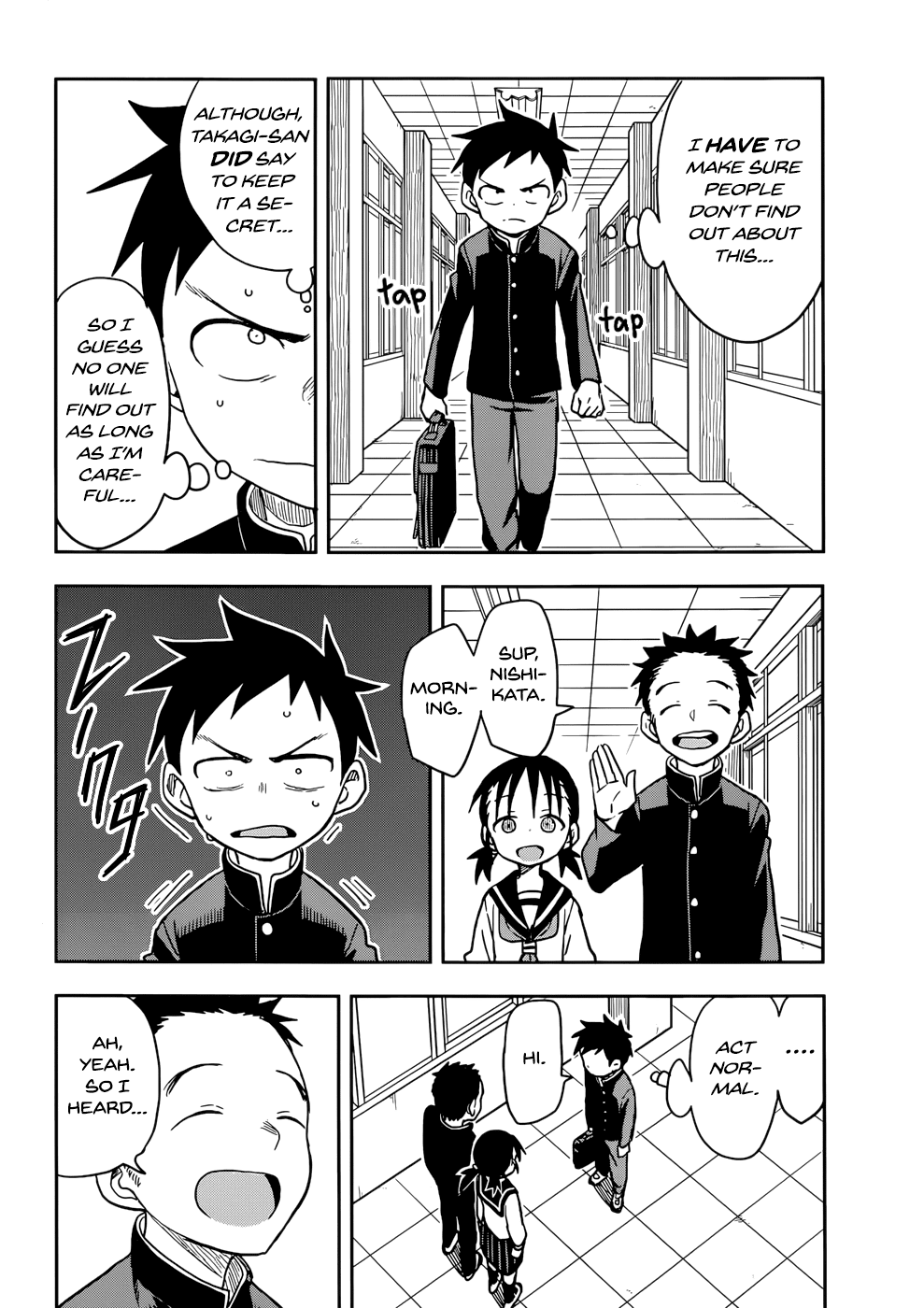 Karakai Jouzu no Takagi-san Chapter 136 page 9 - Chapter 136: Exchange Diary