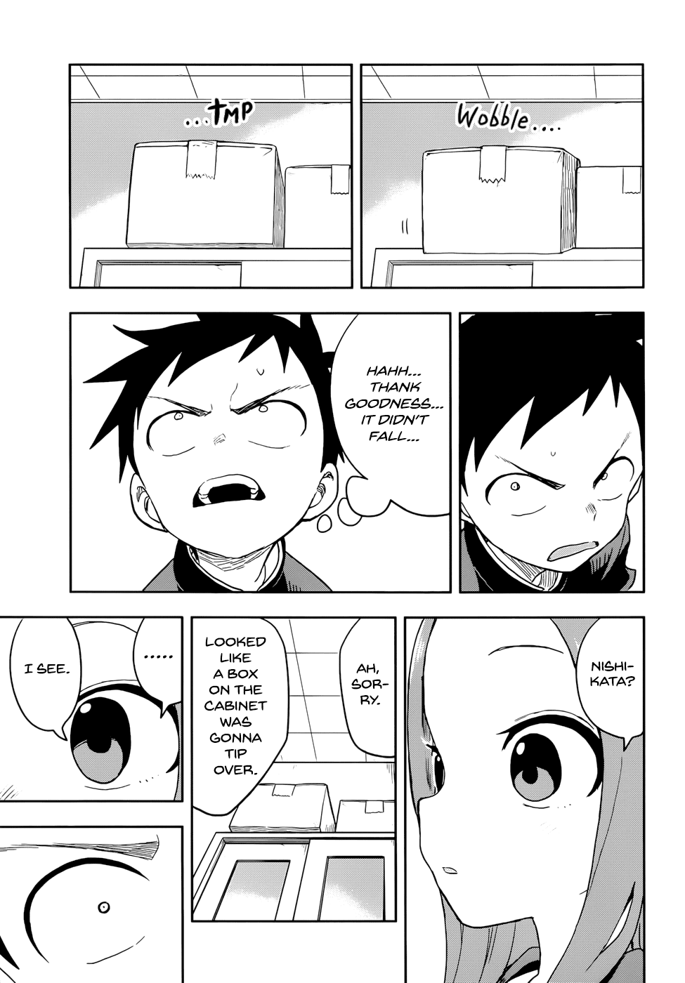 Karakai Jouzu no Takagi-san Chapter 137 page 13 - Chapter 137: Using One's Strength