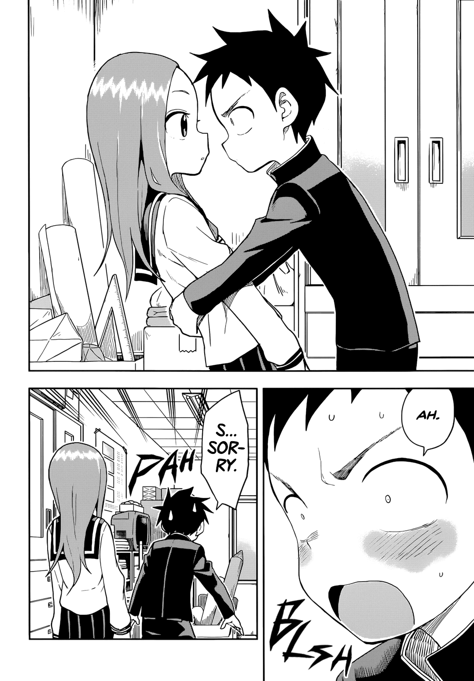 Karakai Jouzu no Takagi-san Chapter 137 page 14 - Chapter 137: Using One's Strength