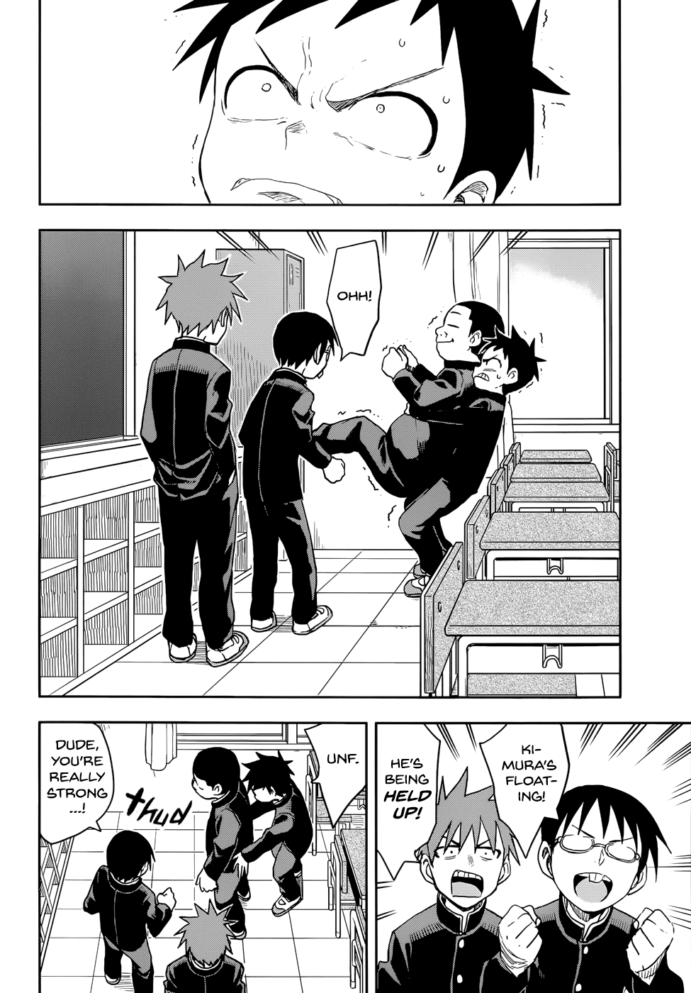 Karakai Jouzu no Takagi-san Chapter 137 page 2 - Chapter 137: Using One's Strength