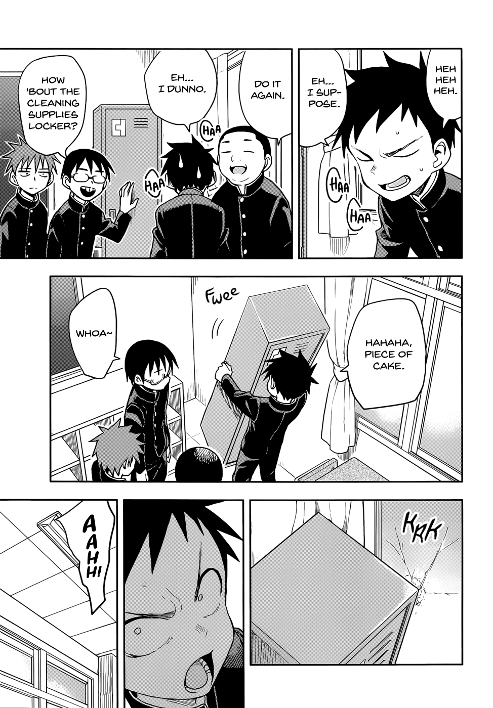 Karakai Jouzu no Takagi-san Chapter 137 page 3 - Chapter 137: Using One's Strength