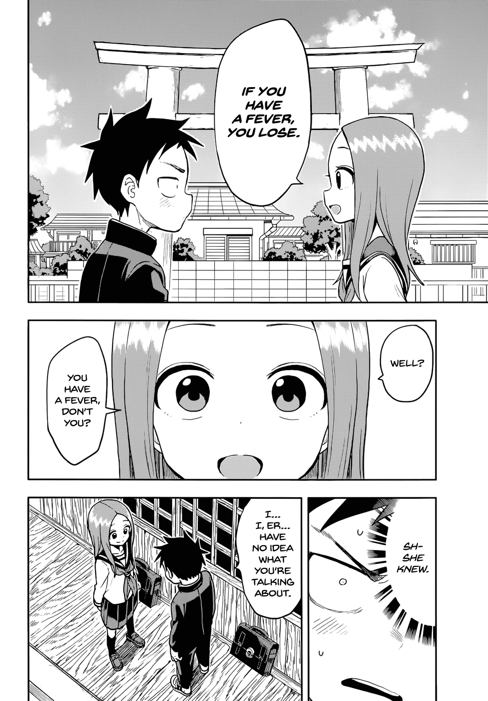 Karakai Jouzu no Takagi-san Chapter 138 page 10 - Chapter 138: Slight Fever