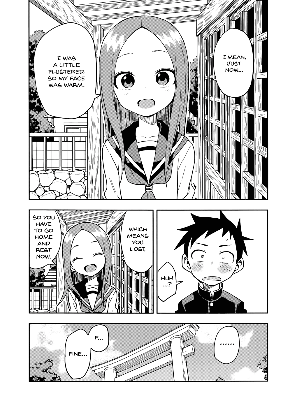 Karakai Jouzu no Takagi-san Chapter 138 page 15 - Chapter 138: Slight Fever