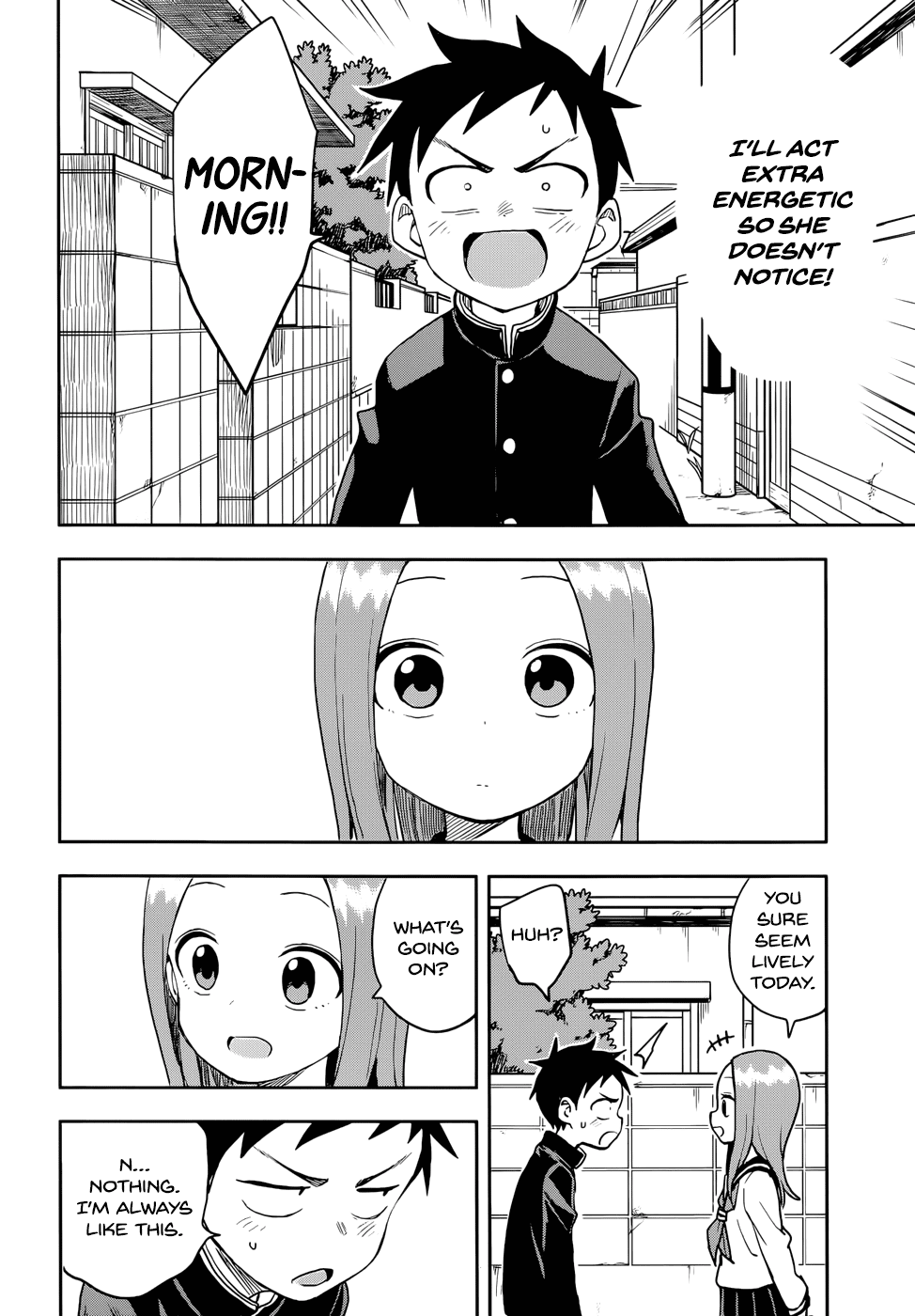 Karakai Jouzu no Takagi-san Chapter 138 page 4 - Chapter 138: Slight Fever