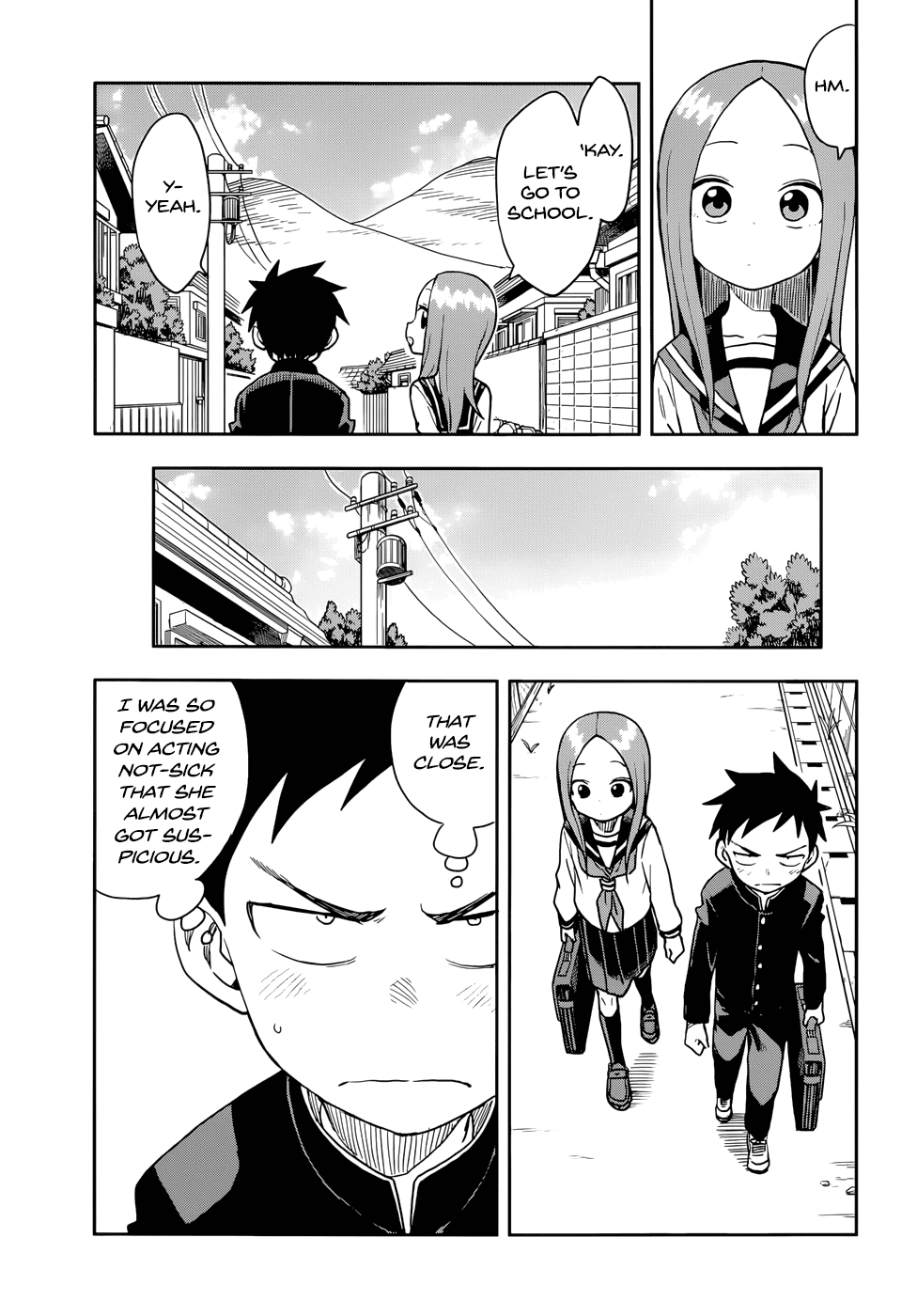 Karakai Jouzu no Takagi-san Chapter 138 page 5 - Chapter 138: Slight Fever