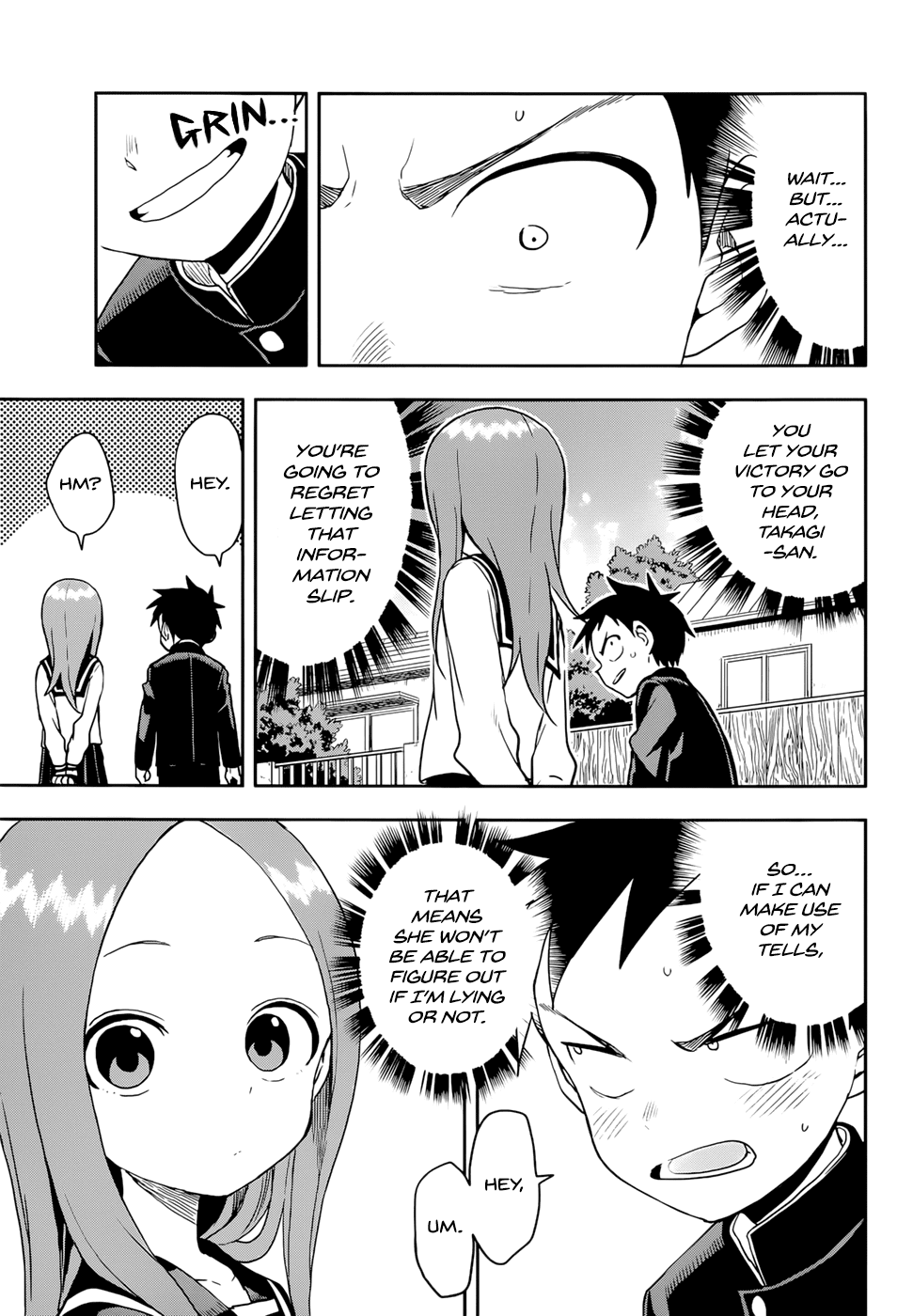 Karakai Jouzu no Takagi-san Chapter 139 page 12 - Chapter 139: Truth or Lie
