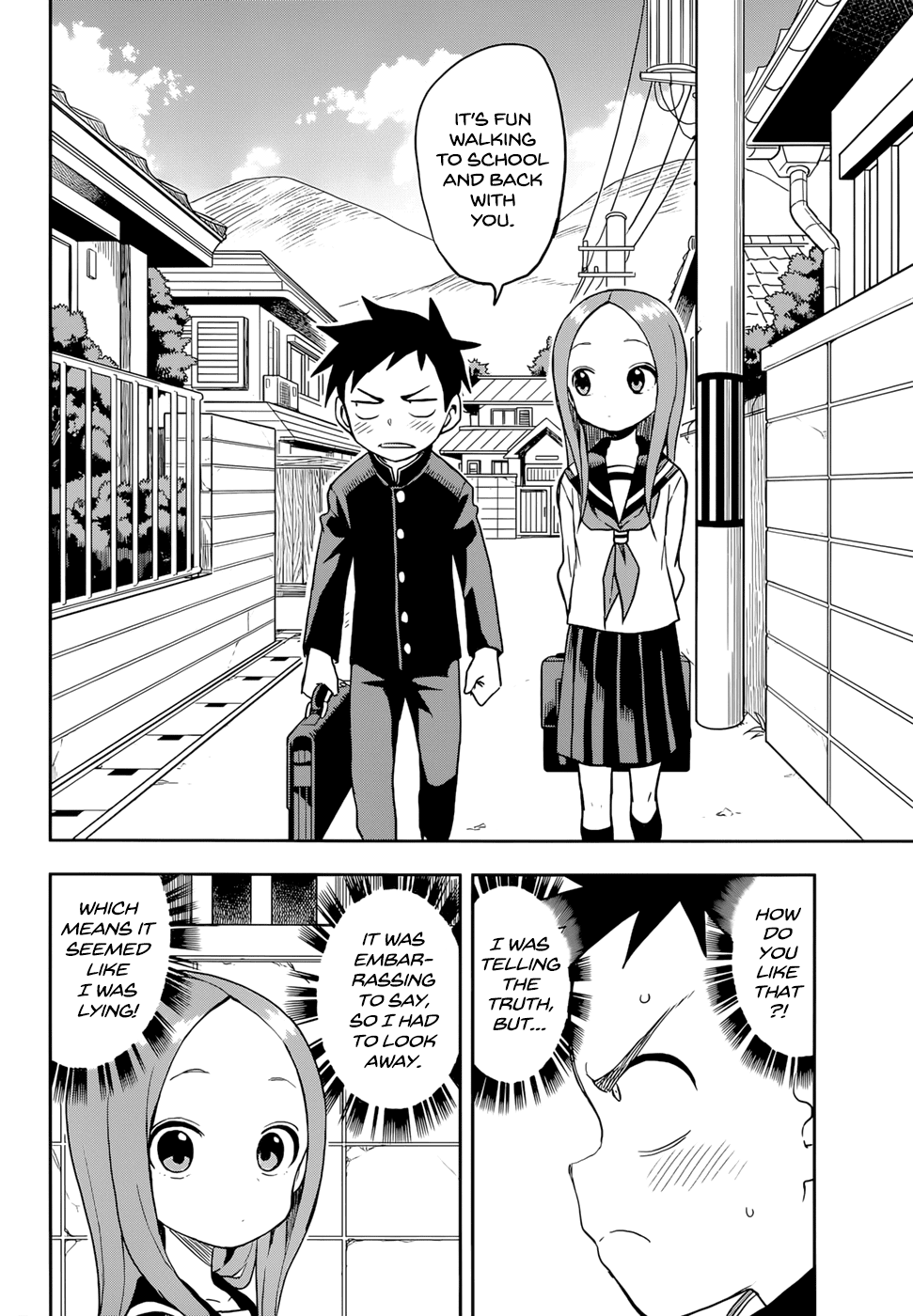 Karakai Jouzu no Takagi-san Chapter 139 page 13 - Chapter 139: Truth or Lie