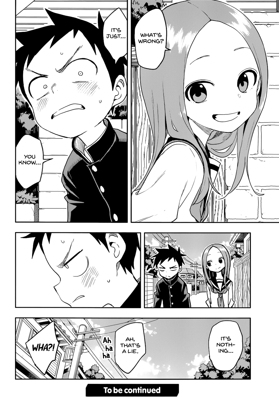 Karakai Jouzu no Takagi-san Chapter 139 page 17 - Chapter 139: Truth or Lie