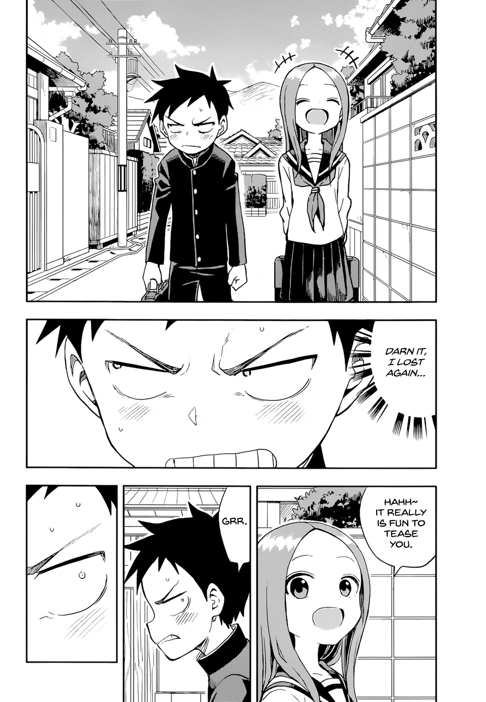 Karakai Jouzu no Takagi-san Chapter 139 page 3 - Chapter 139: Truth or Lie