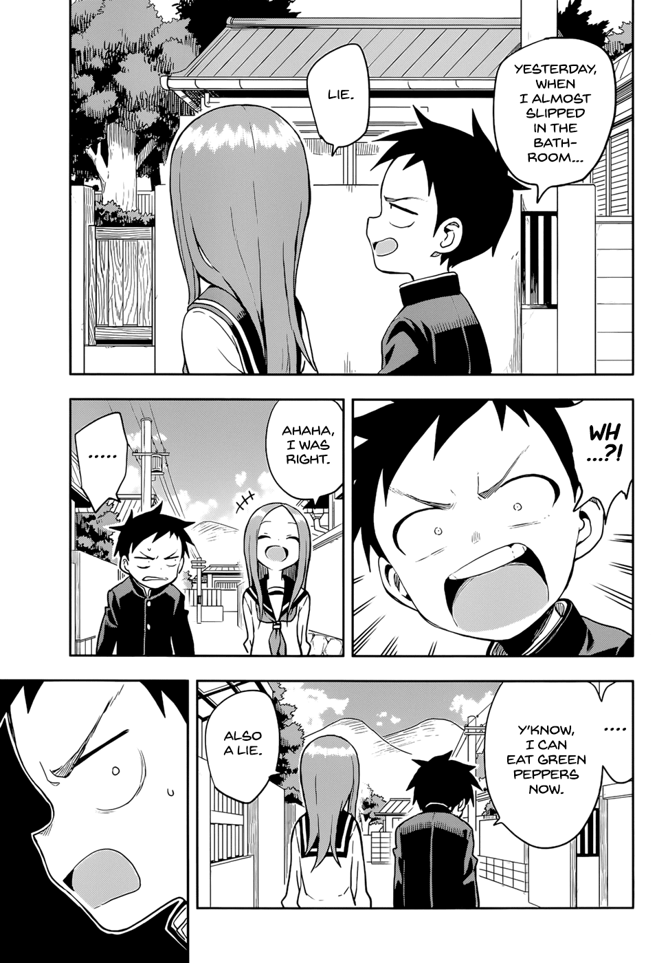 Karakai Jouzu no Takagi-san Chapter 139 page 6 - Chapter 139: Truth or Lie