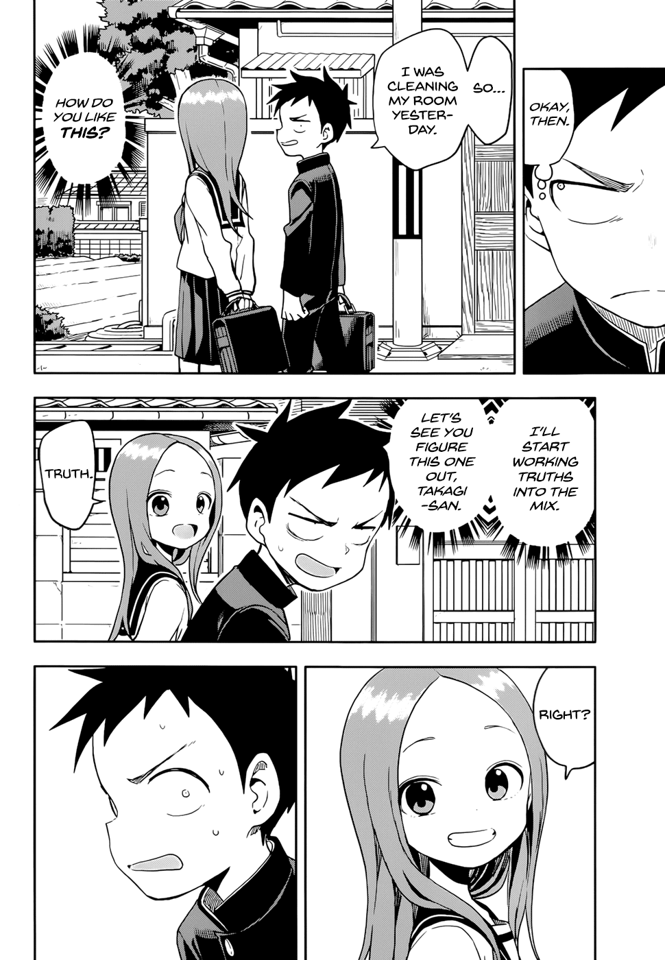 Karakai Jouzu no Takagi-san Chapter 139 page 7 - Chapter 139: Truth or Lie