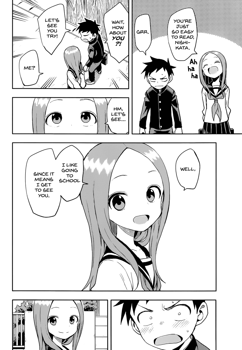 Karakai Jouzu no Takagi-san Chapter 139 page 9 - Chapter 139: Truth or Lie