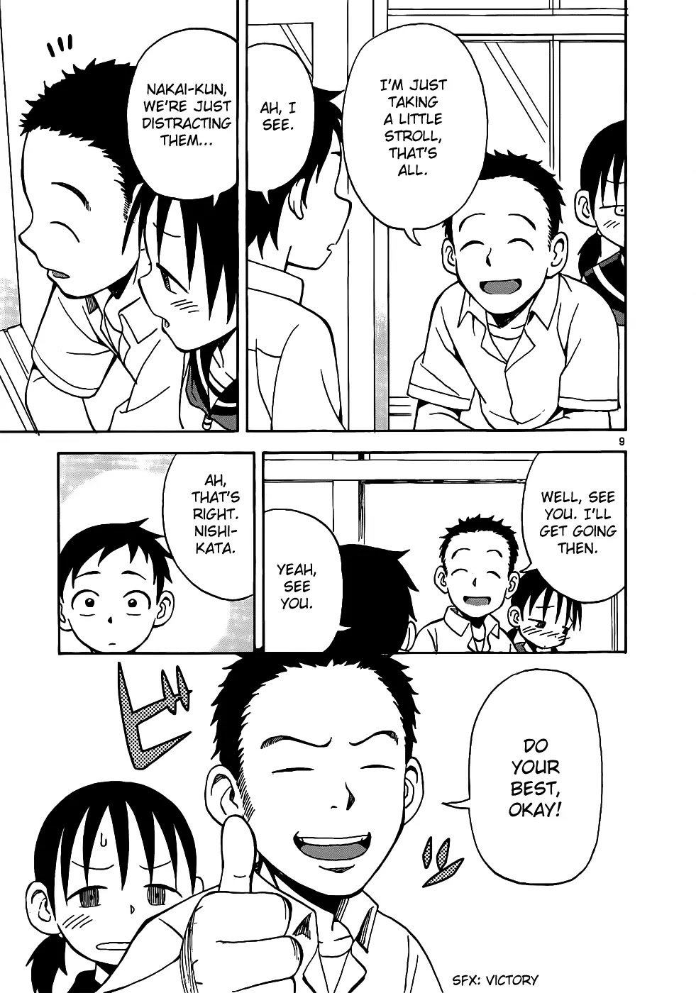 Karakai Jouzu no Takagi-san Chapter 14 page 10 - Chapter 14: Cleaning Duty
