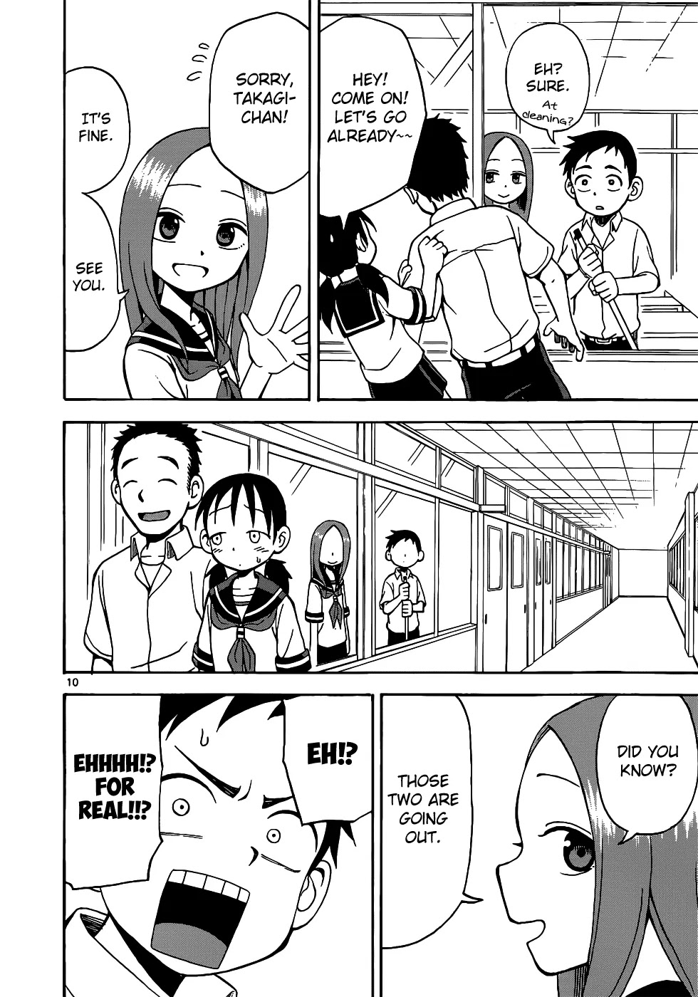 Karakai Jouzu no Takagi-san Chapter 14 page 11 - Chapter 14: Cleaning Duty