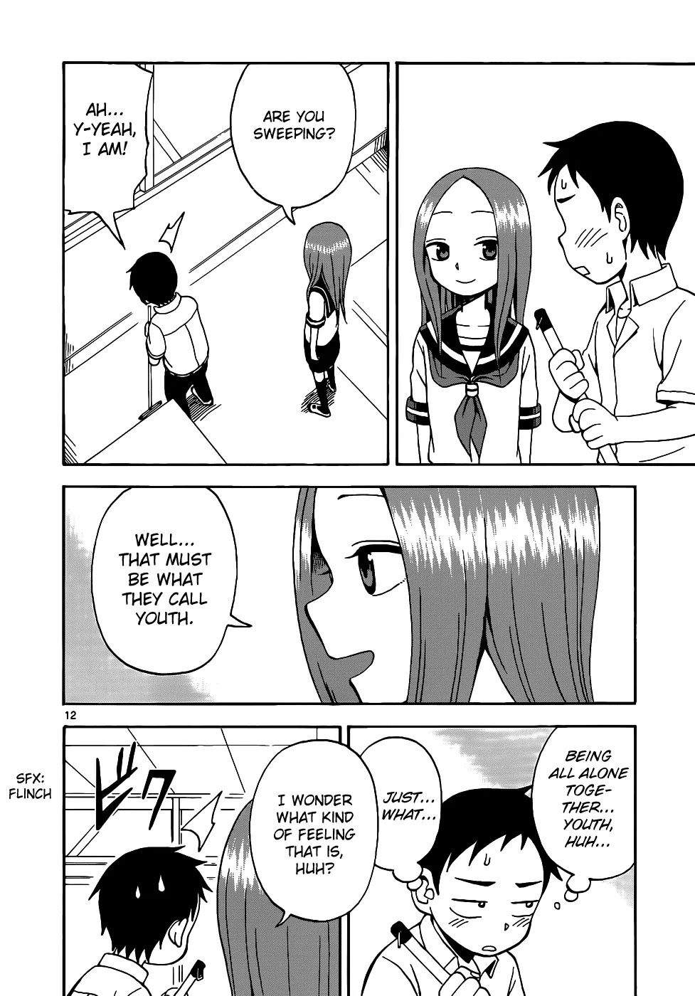 Karakai Jouzu no Takagi-san Chapter 14 page 13 - Chapter 14: Cleaning Duty