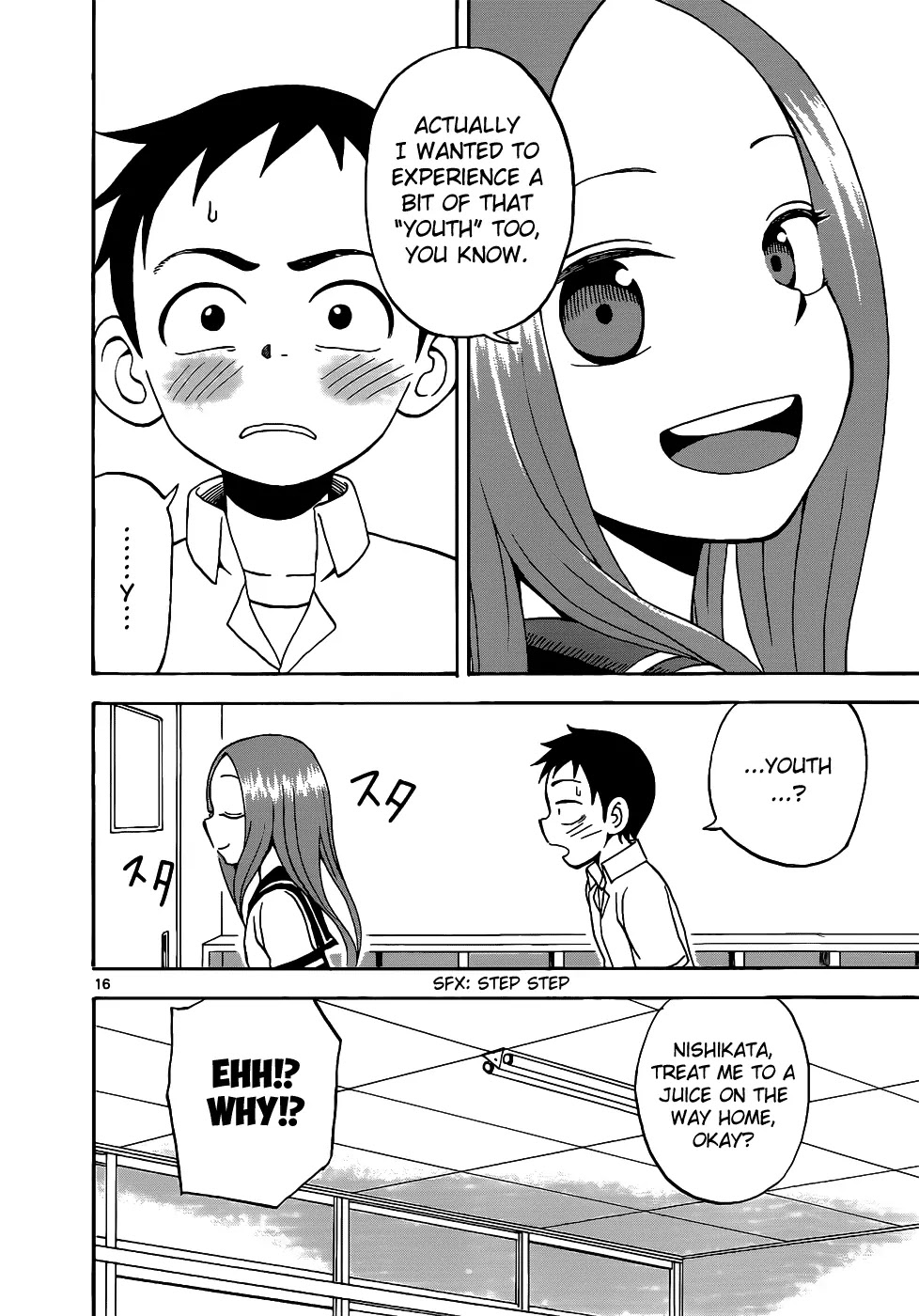 Karakai Jouzu no Takagi-san Chapter 14 page 17 - Chapter 14: Cleaning Duty