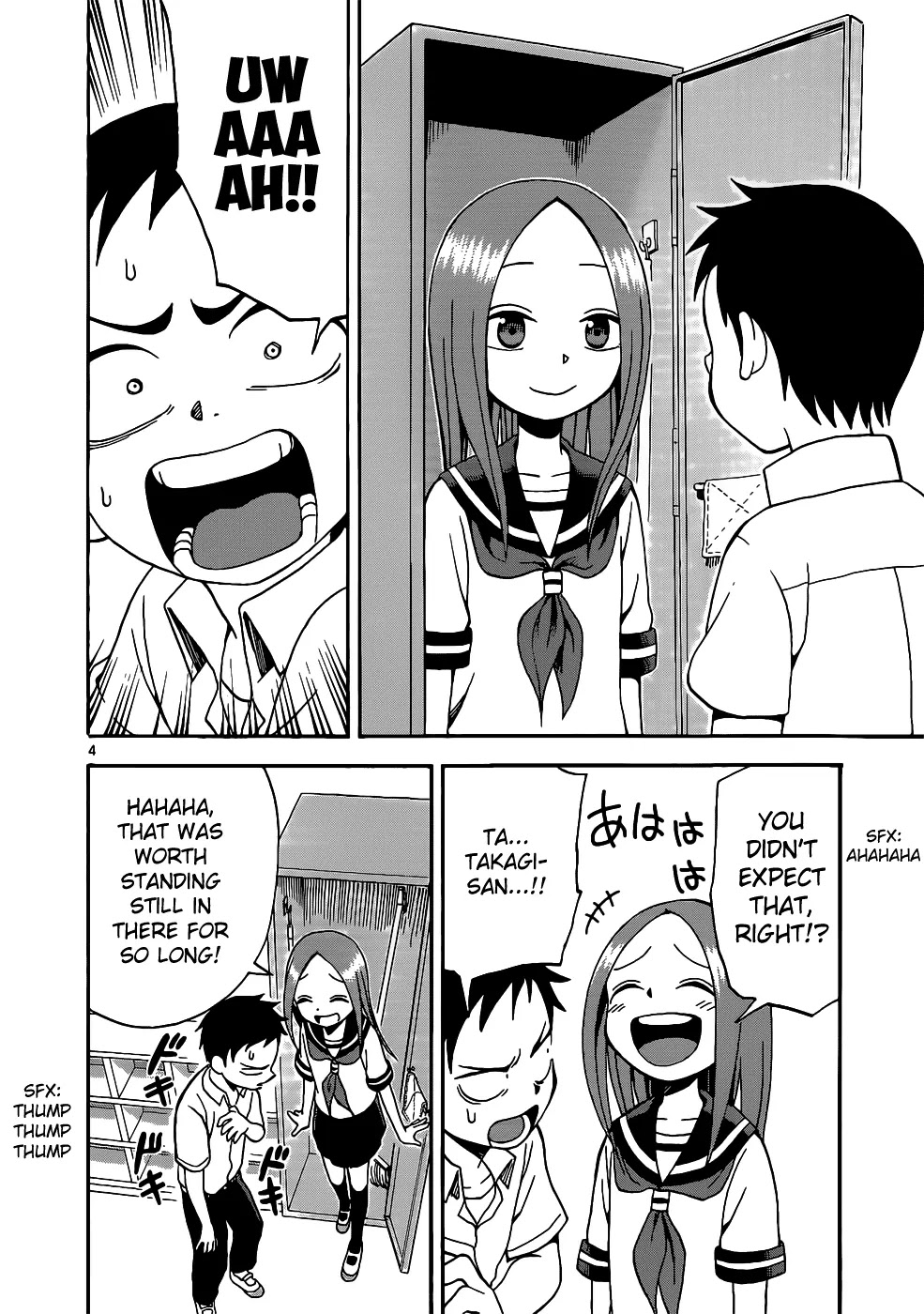 Karakai Jouzu no Takagi-san Chapter 14 page 5 - Chapter 14: Cleaning Duty