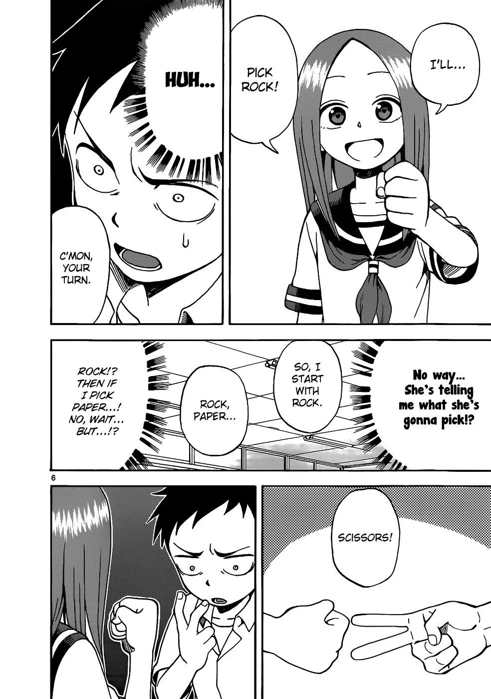 Karakai Jouzu no Takagi-san Chapter 14 page 7 - Chapter 14: Cleaning Duty