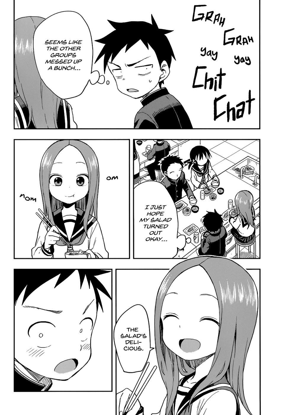Karakai Jouzu no Takagi-san Chapter 140 page 12 - Chapter 140: Cooking Class